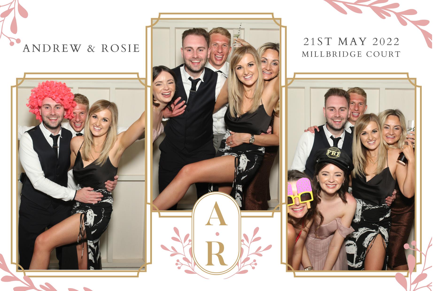 Andrew and Rosie's Wedding  | View more photos from the event at gallery.myphotoboothexperience.co.uk/u/MyPhotoBoothExperienceLtd/Andrew-and-Rosies-Wedding