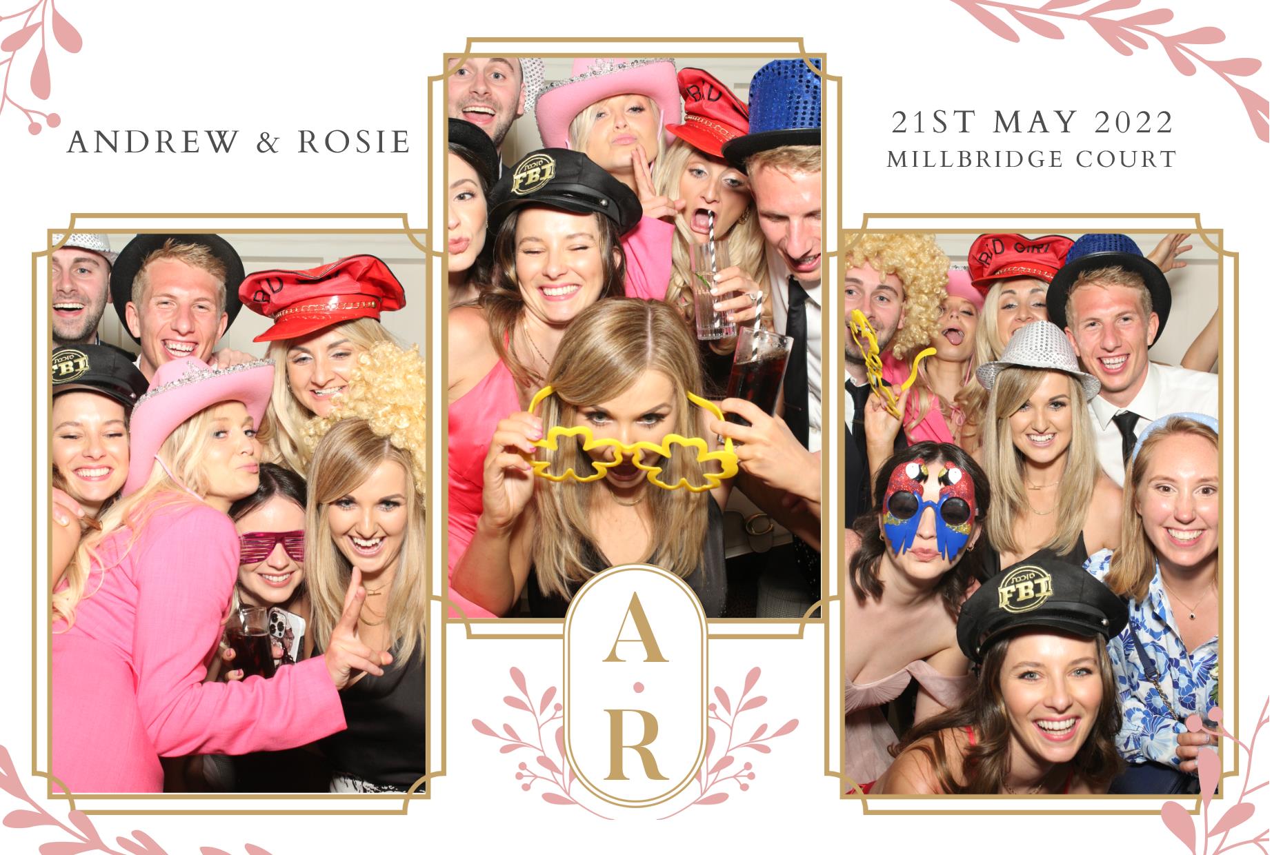 Andrew and Rosie's Wedding  | View more photos from the event at gallery.myphotoboothexperience.co.uk/u/MyPhotoBoothExperienceLtd/Andrew-and-Rosies-Wedding