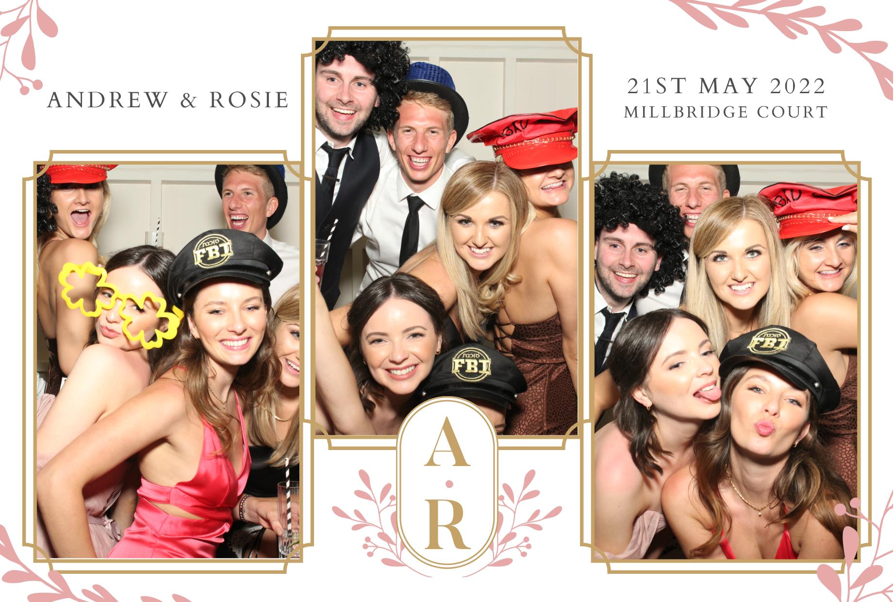 Andrew and Rosie's Wedding  | View more photos from the event at gallery.myphotoboothexperience.co.uk/u/MyPhotoBoothExperienceLtd/Andrew-and-Rosies-Wedding