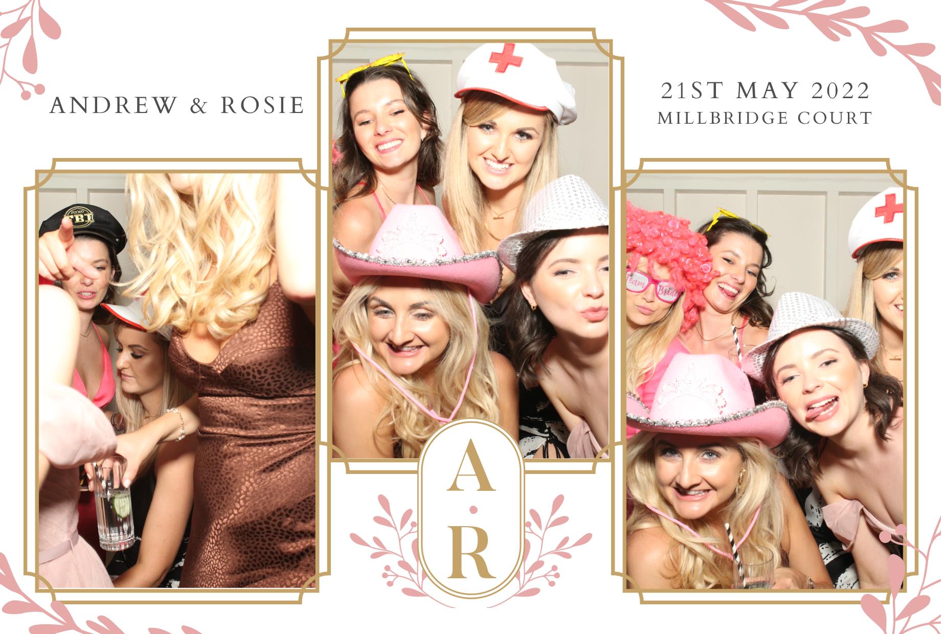 Andrew and Rosie's Wedding  | View more photos from the event at gallery.myphotoboothexperience.co.uk/u/MyPhotoBoothExperienceLtd/Andrew-and-Rosies-Wedding
