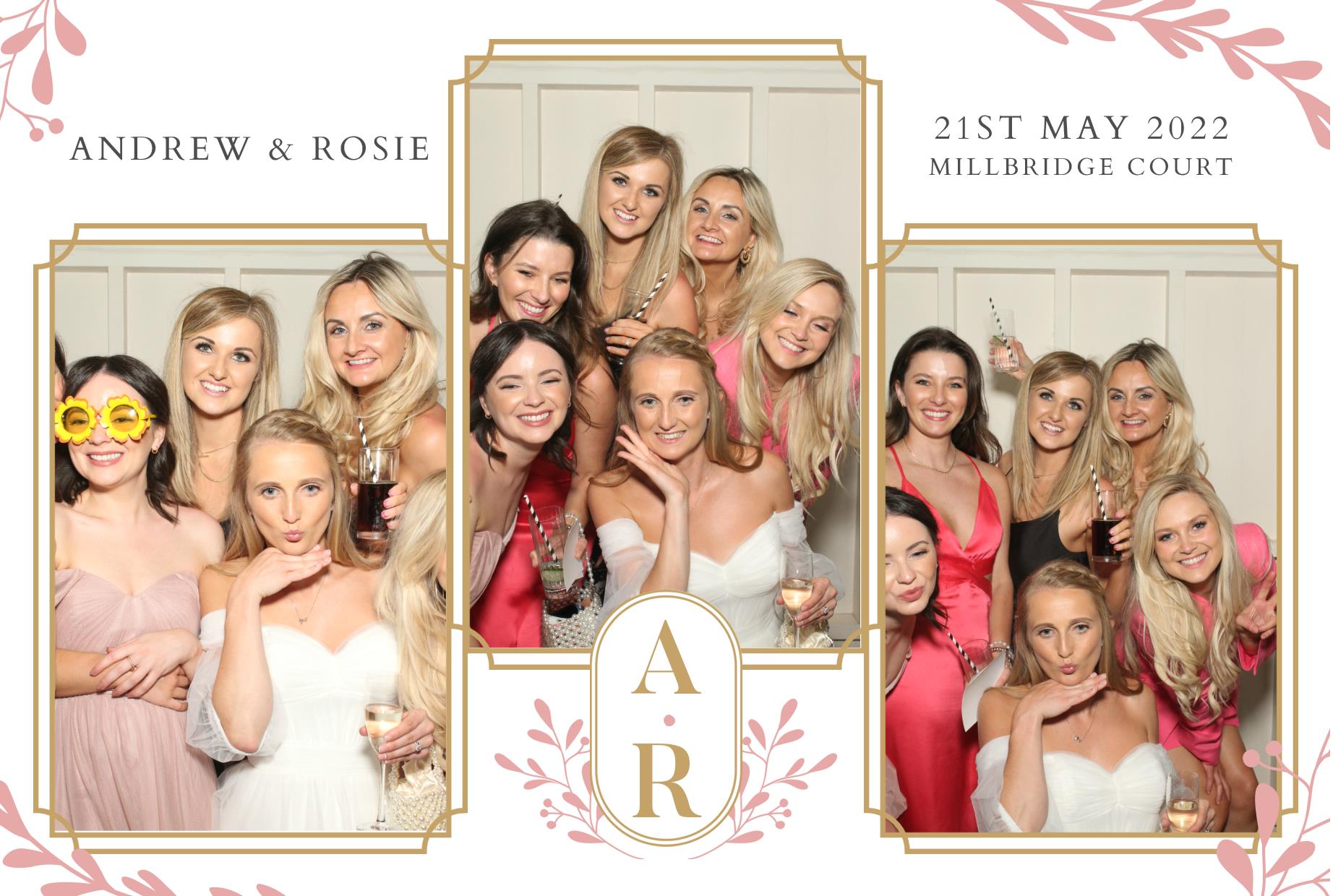 Andrew and Rosie's Wedding  | View more photos from the event at gallery.myphotoboothexperience.co.uk/u/MyPhotoBoothExperienceLtd/Andrew-and-Rosies-Wedding
