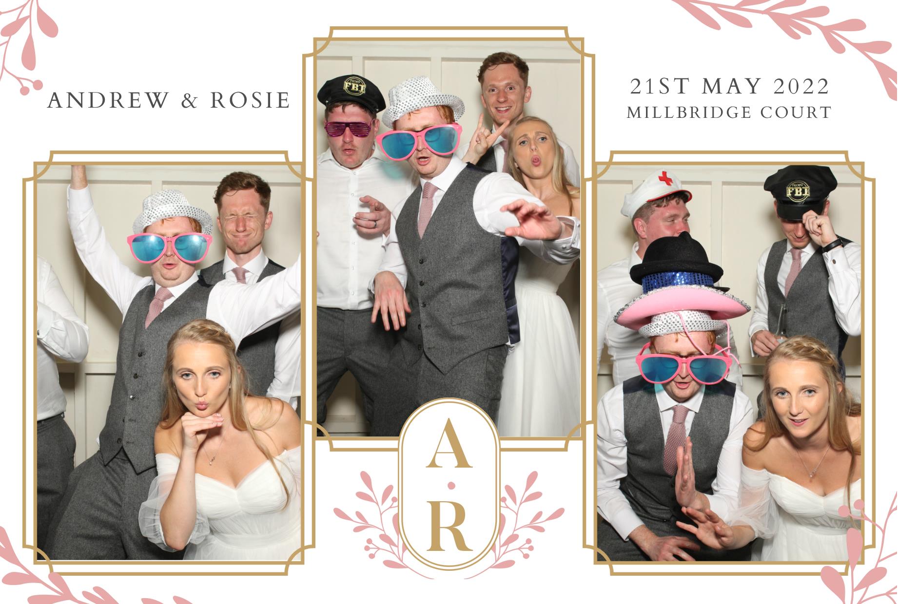 Andrew and Rosie's Wedding  | View more photos from the event at gallery.myphotoboothexperience.co.uk/u/MyPhotoBoothExperienceLtd/Andrew-and-Rosies-Wedding