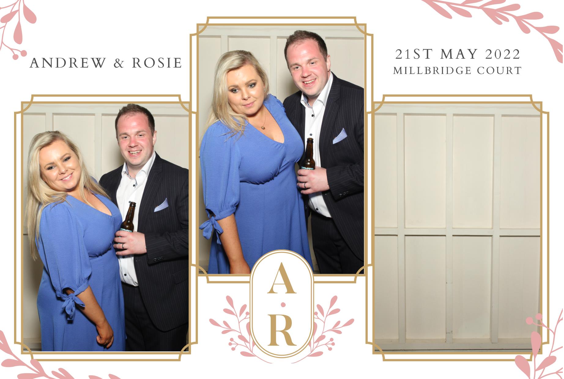 Andrew and Rosie's Wedding  | View more photos from the event at gallery.myphotoboothexperience.co.uk/u/MyPhotoBoothExperienceLtd/Andrew-and-Rosies-Wedding