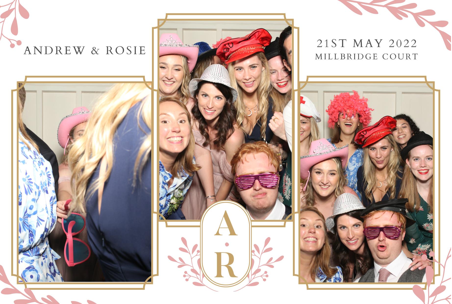 Andrew and Rosie's Wedding  | View more photos from the event at gallery.myphotoboothexperience.co.uk/u/MyPhotoBoothExperienceLtd/Andrew-and-Rosies-Wedding