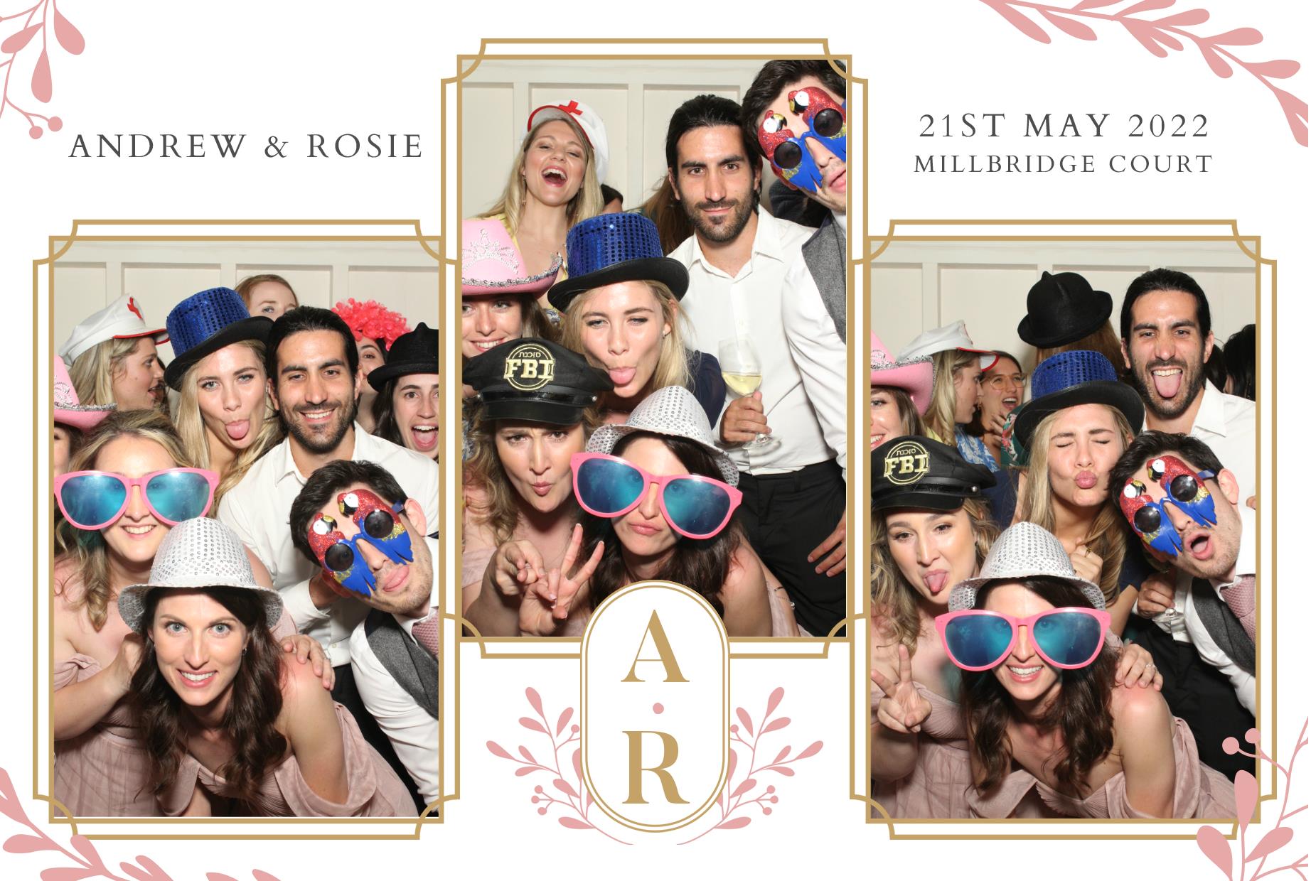 Andrew and Rosie's Wedding  | View more photos from the event at gallery.myphotoboothexperience.co.uk/u/MyPhotoBoothExperienceLtd/Andrew-and-Rosies-Wedding