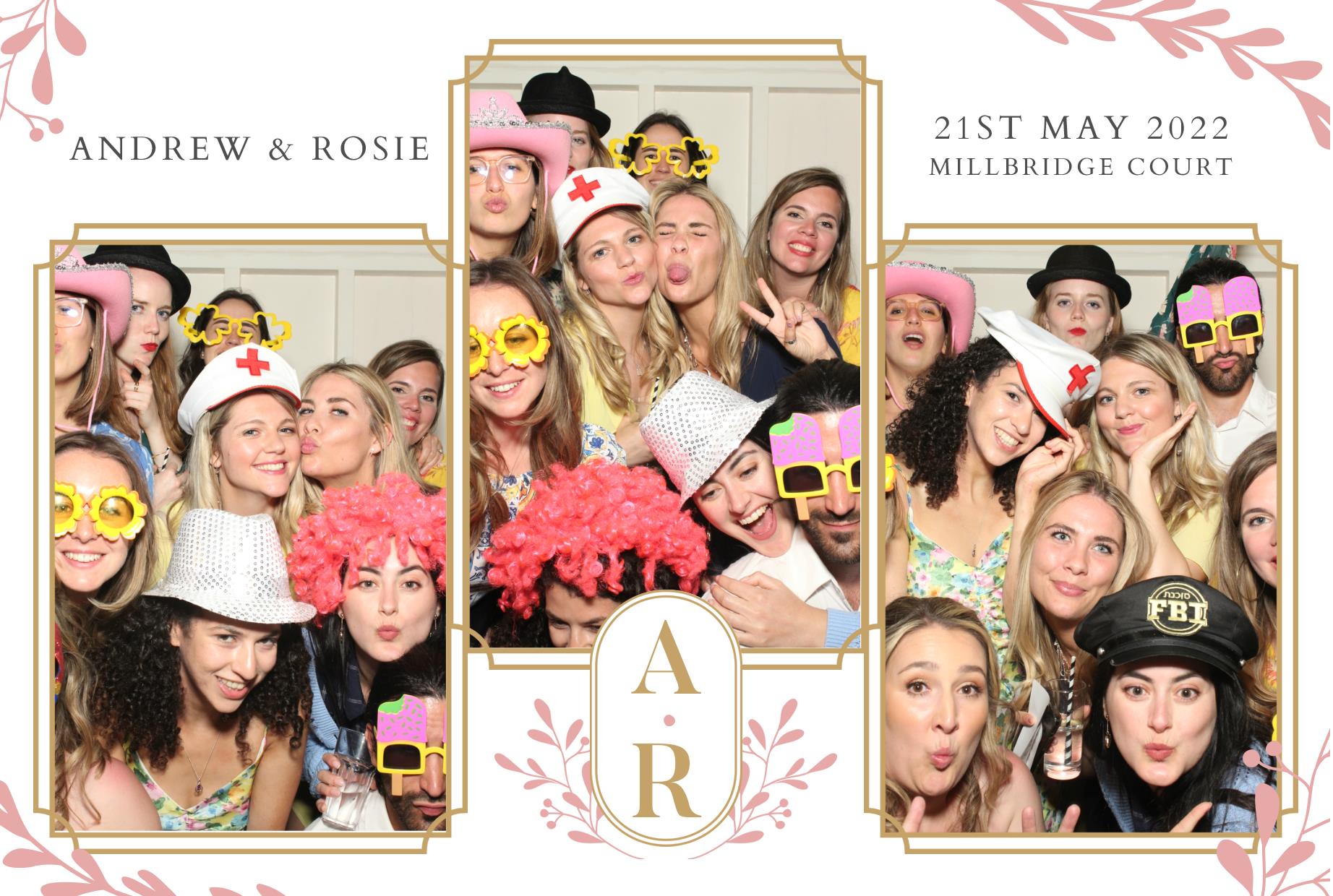Andrew and Rosie's Wedding  | View more photos from the event at gallery.myphotoboothexperience.co.uk/u/MyPhotoBoothExperienceLtd/Andrew-and-Rosies-Wedding