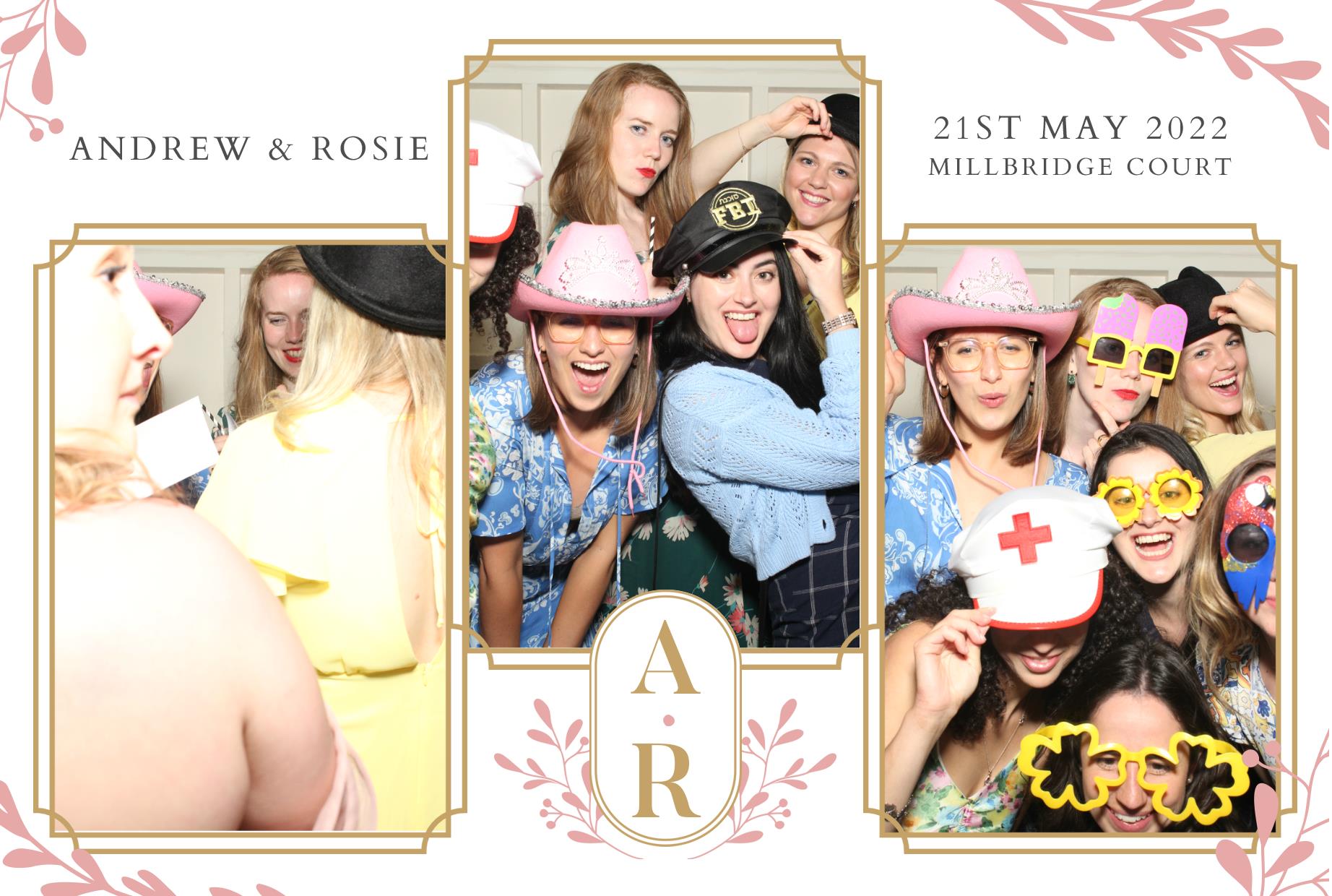 Andrew and Rosie's Wedding  | View more photos from the event at gallery.myphotoboothexperience.co.uk/u/MyPhotoBoothExperienceLtd/Andrew-and-Rosies-Wedding