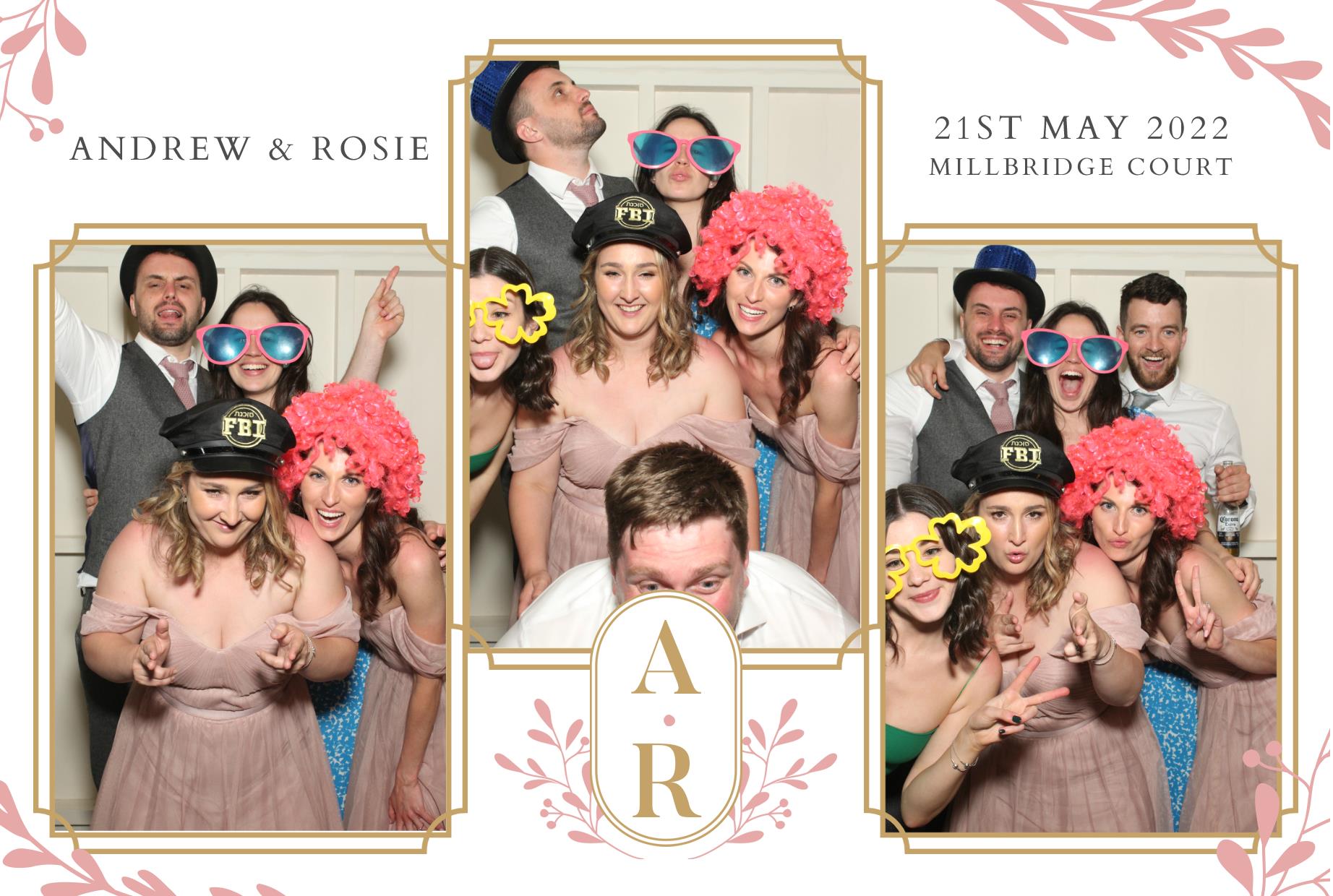 Andrew and Rosie's Wedding  | View more photos from the event at gallery.myphotoboothexperience.co.uk/u/MyPhotoBoothExperienceLtd/Andrew-and-Rosies-Wedding