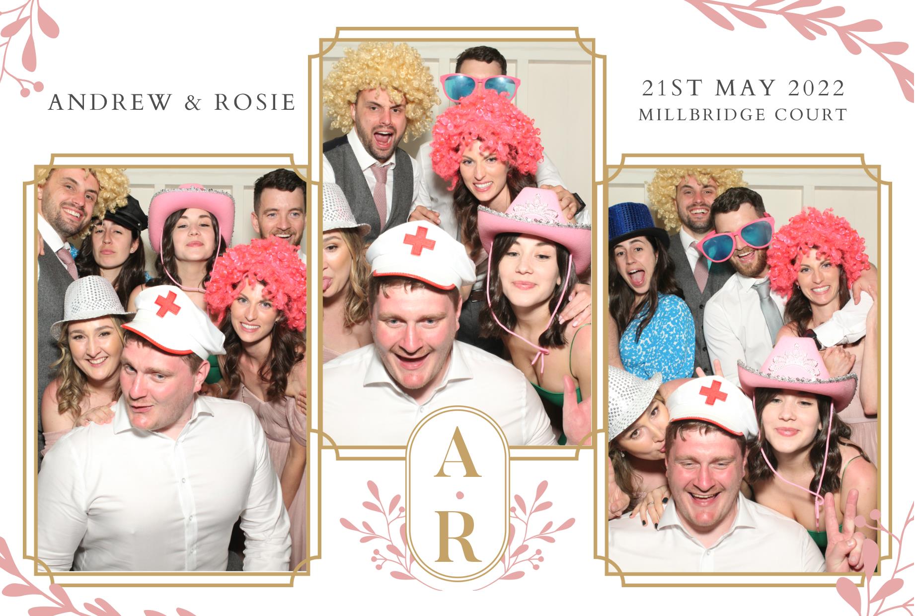 Andrew and Rosie's Wedding  | View more photos from the event at gallery.myphotoboothexperience.co.uk/u/MyPhotoBoothExperienceLtd/Andrew-and-Rosies-Wedding