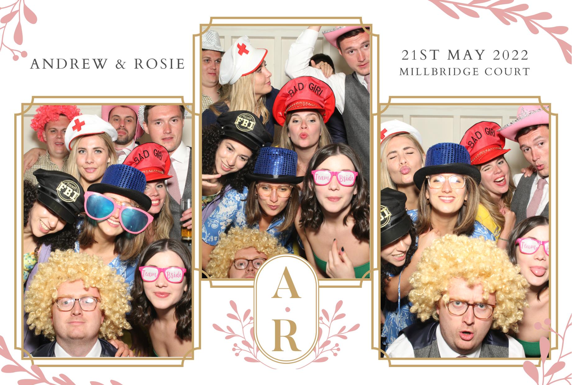 Andrew and Rosie's Wedding  | View more photos from the event at gallery.myphotoboothexperience.co.uk/u/MyPhotoBoothExperienceLtd/Andrew-and-Rosies-Wedding