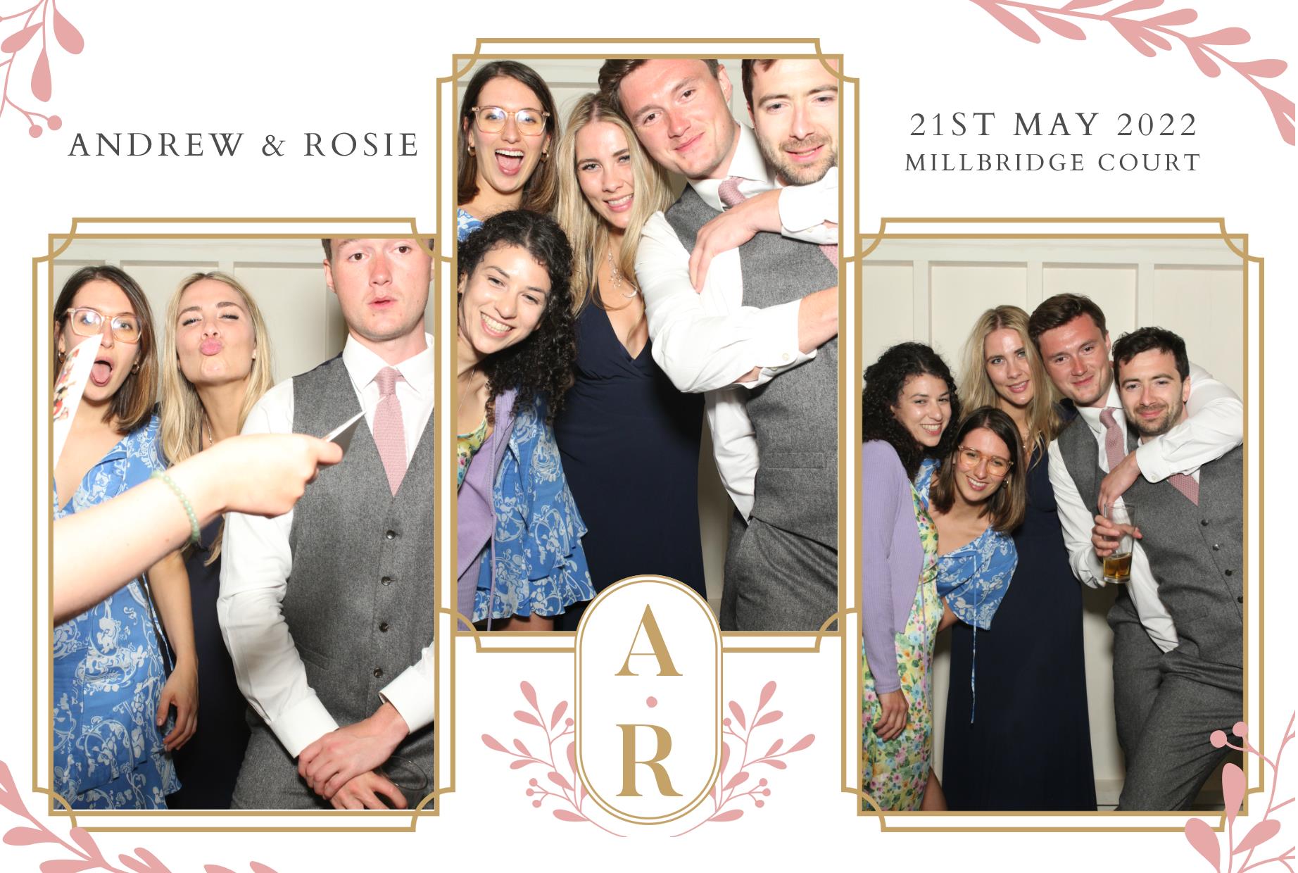 Andrew and Rosie's Wedding  | View more photos from the event at gallery.myphotoboothexperience.co.uk/u/MyPhotoBoothExperienceLtd/Andrew-and-Rosies-Wedding