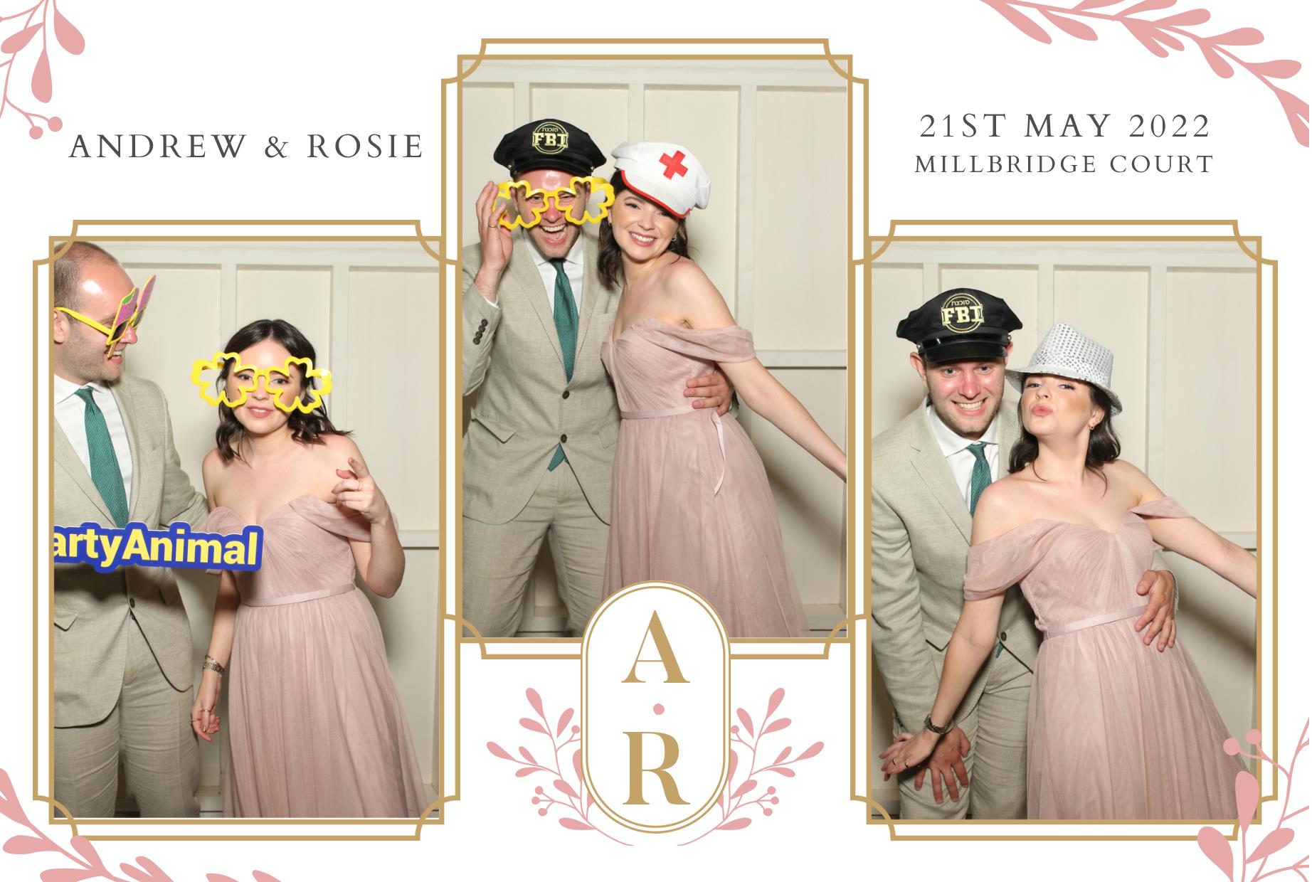 Andrew and Rosie's Wedding  | View more photos from the event at gallery.myphotoboothexperience.co.uk/u/MyPhotoBoothExperienceLtd/Andrew-and-Rosies-Wedding
