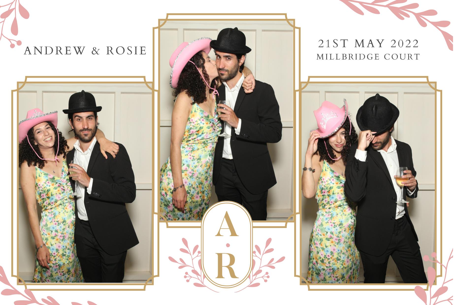 Andrew and Rosie's Wedding  | View more photos from the event at gallery.myphotoboothexperience.co.uk/u/MyPhotoBoothExperienceLtd/Andrew-and-Rosies-Wedding