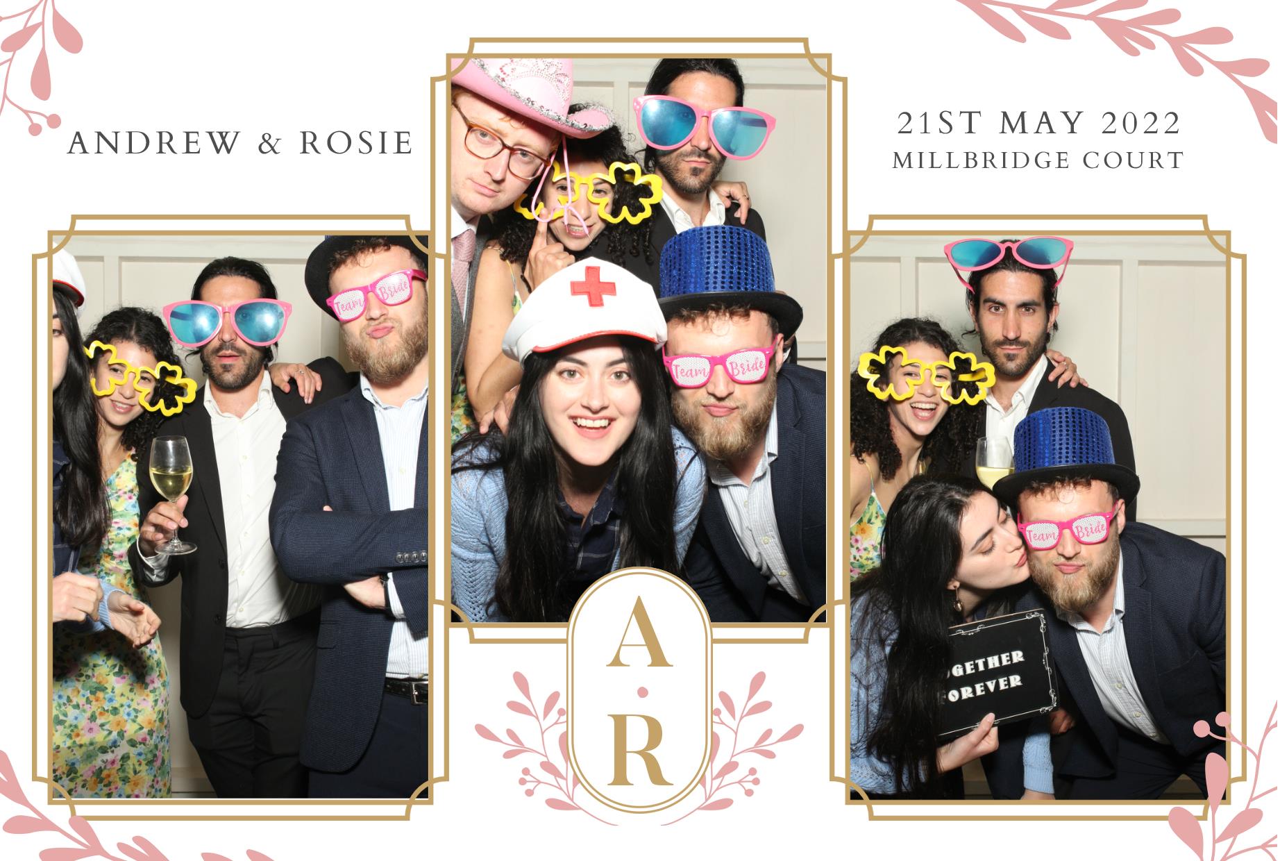 Andrew and Rosie's Wedding  | View more photos from the event at gallery.myphotoboothexperience.co.uk/u/MyPhotoBoothExperienceLtd/Andrew-and-Rosies-Wedding