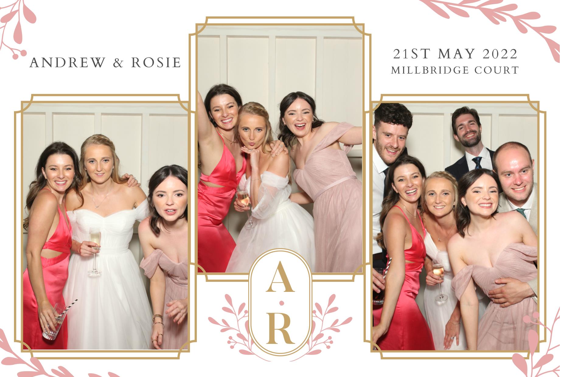 Andrew and Rosie's Wedding  | View more photos from the event at gallery.myphotoboothexperience.co.uk/u/MyPhotoBoothExperienceLtd/Andrew-and-Rosies-Wedding
