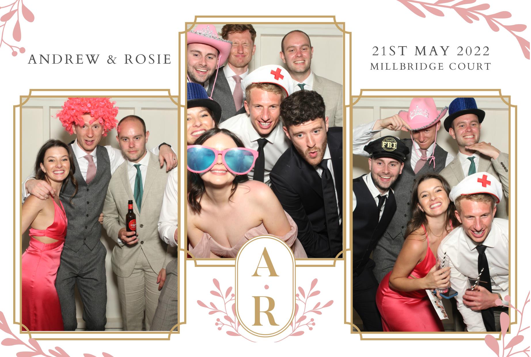 Andrew and Rosie's Wedding  | View more photos from the event at gallery.myphotoboothexperience.co.uk/u/MyPhotoBoothExperienceLtd/Andrew-and-Rosies-Wedding