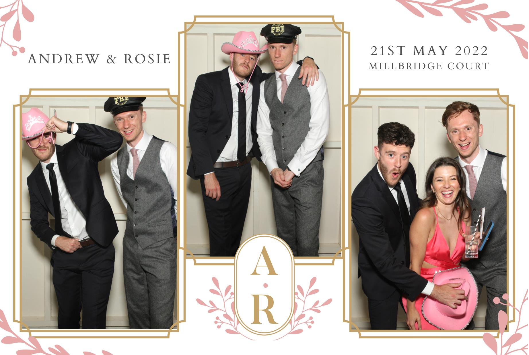 Andrew and Rosie's Wedding  | View more photos from the event at gallery.myphotoboothexperience.co.uk/u/MyPhotoBoothExperienceLtd/Andrew-and-Rosies-Wedding