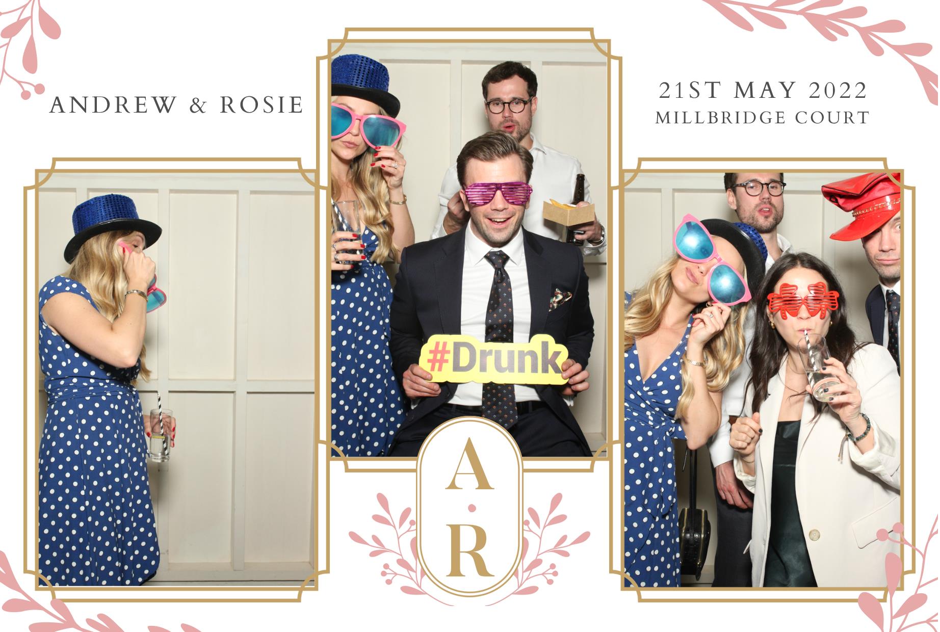 Andrew and Rosie's Wedding  | View more photos from the event at gallery.myphotoboothexperience.co.uk/u/MyPhotoBoothExperienceLtd/Andrew-and-Rosies-Wedding