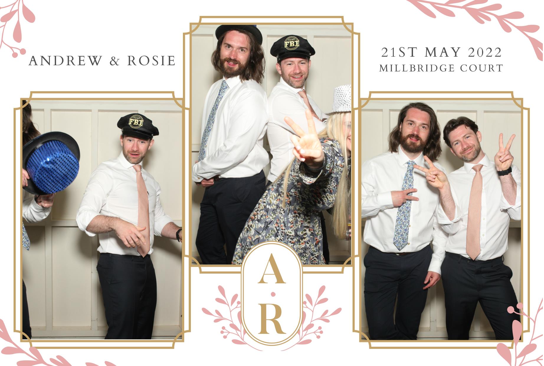 Andrew and Rosie's Wedding  | View more photos from the event at gallery.myphotoboothexperience.co.uk/u/MyPhotoBoothExperienceLtd/Andrew-and-Rosies-Wedding