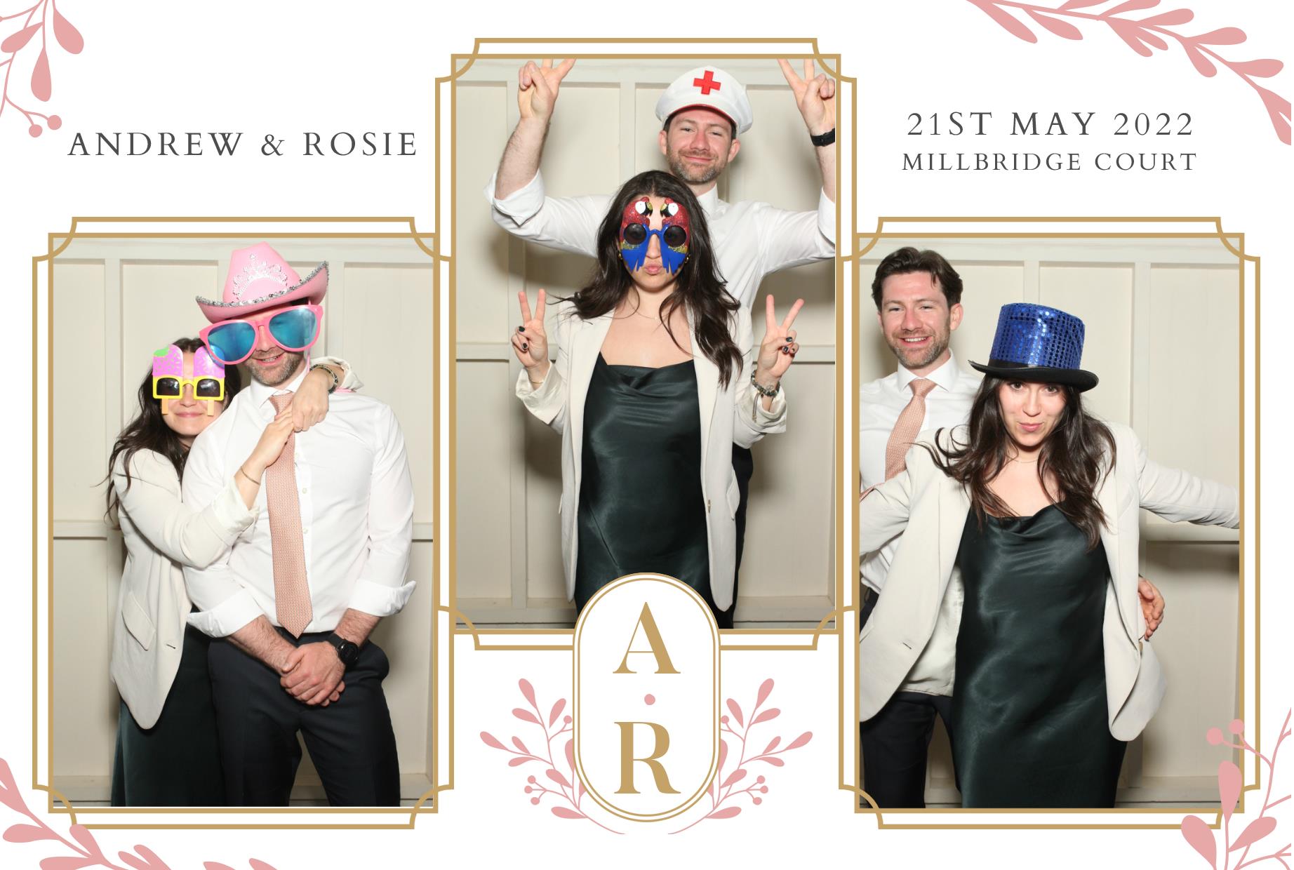 Andrew and Rosie's Wedding  | View more photos from the event at gallery.myphotoboothexperience.co.uk/u/MyPhotoBoothExperienceLtd/Andrew-and-Rosies-Wedding