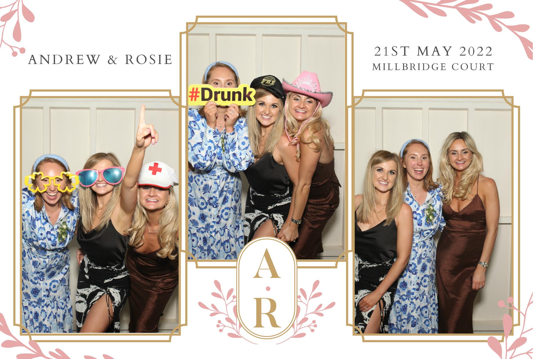 Andrew and Rosie's Wedding  | View more photos from the event at gallery.myphotoboothexperience.co.uk/u/MyPhotoBoothExperienceLtd/Andrew-and-Rosies-Wedding