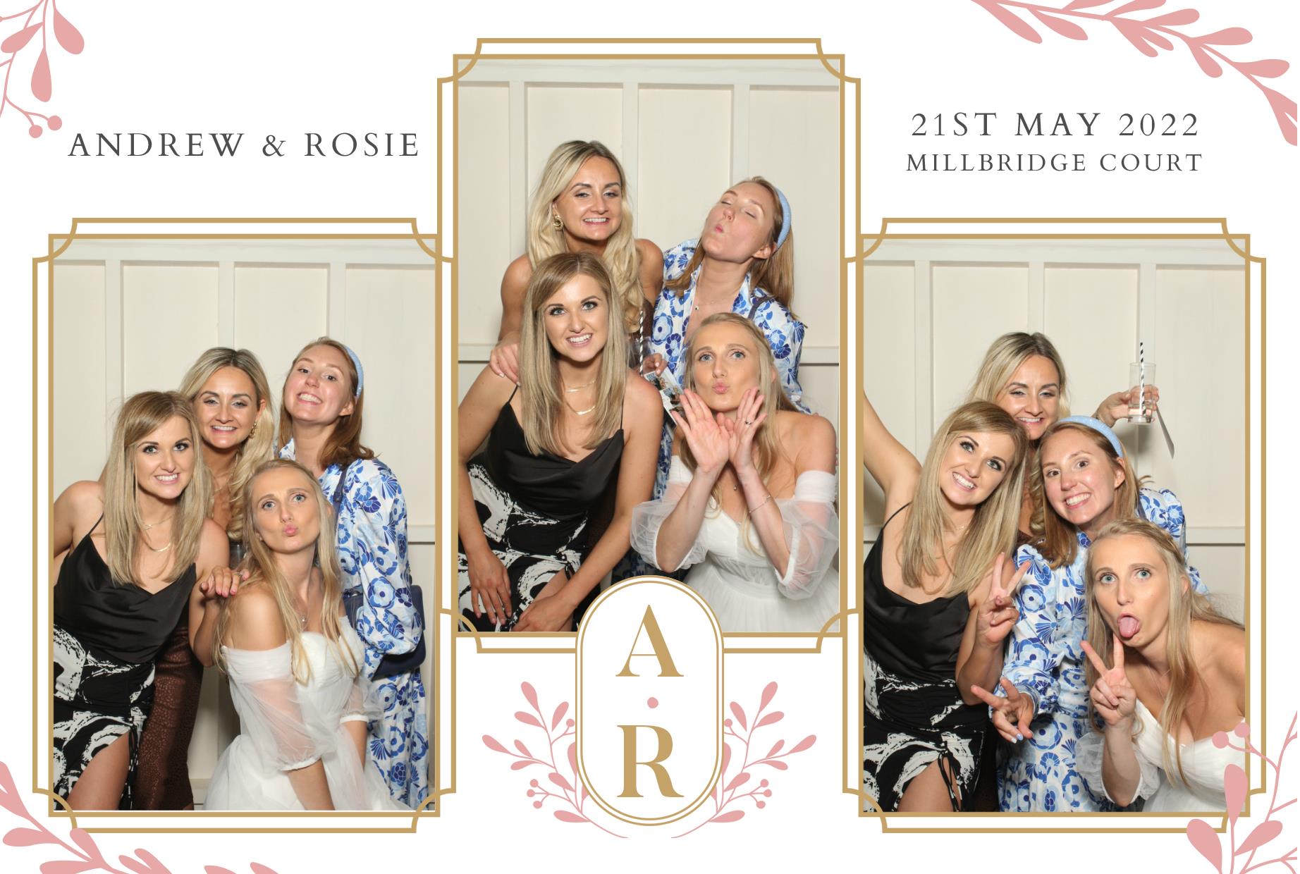 Andrew and Rosie's Wedding  | View more photos from the event at gallery.myphotoboothexperience.co.uk/u/MyPhotoBoothExperienceLtd/Andrew-and-Rosies-Wedding