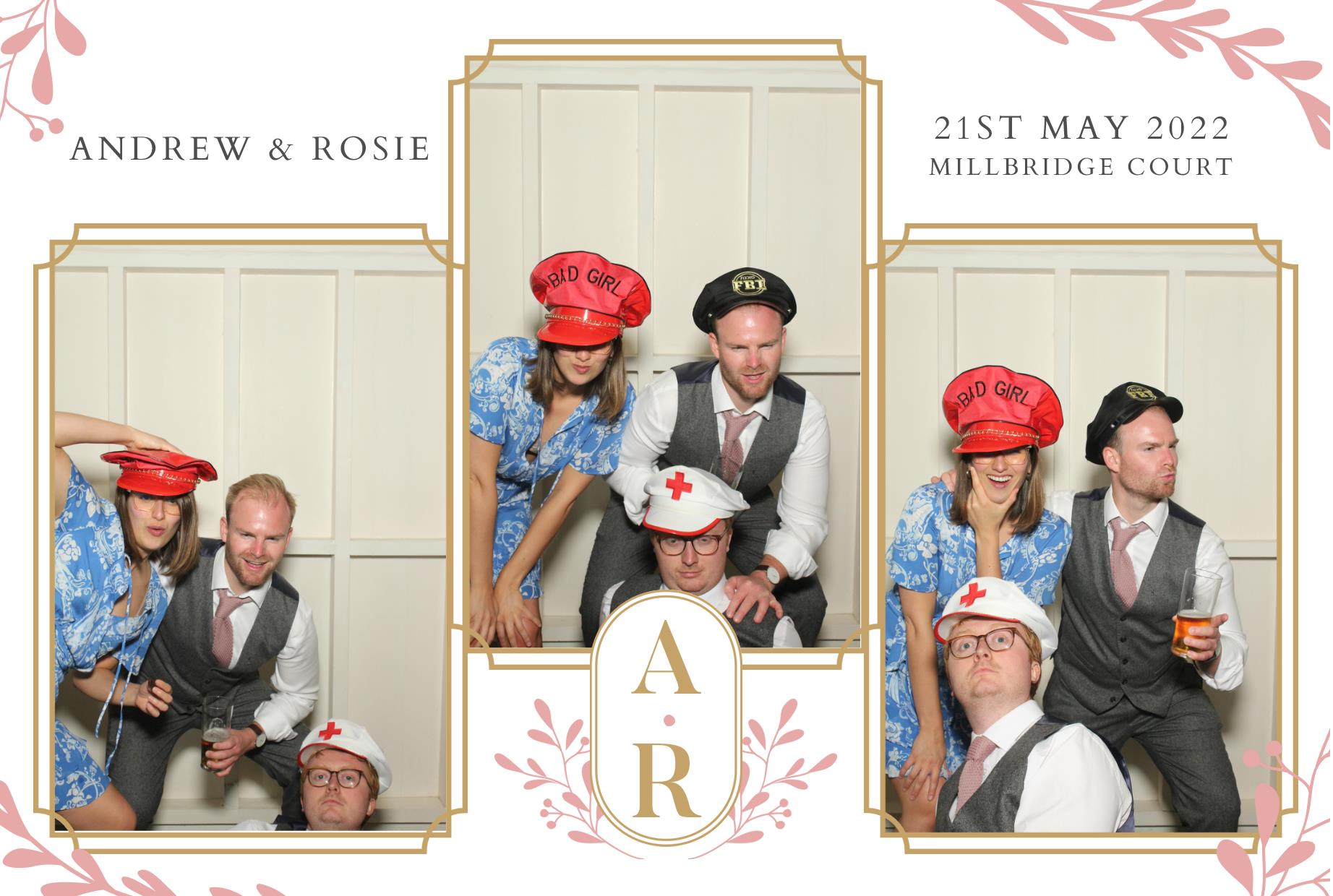 Andrew and Rosie's Wedding  | View more photos from the event at gallery.myphotoboothexperience.co.uk/u/MyPhotoBoothExperienceLtd/Andrew-and-Rosies-Wedding