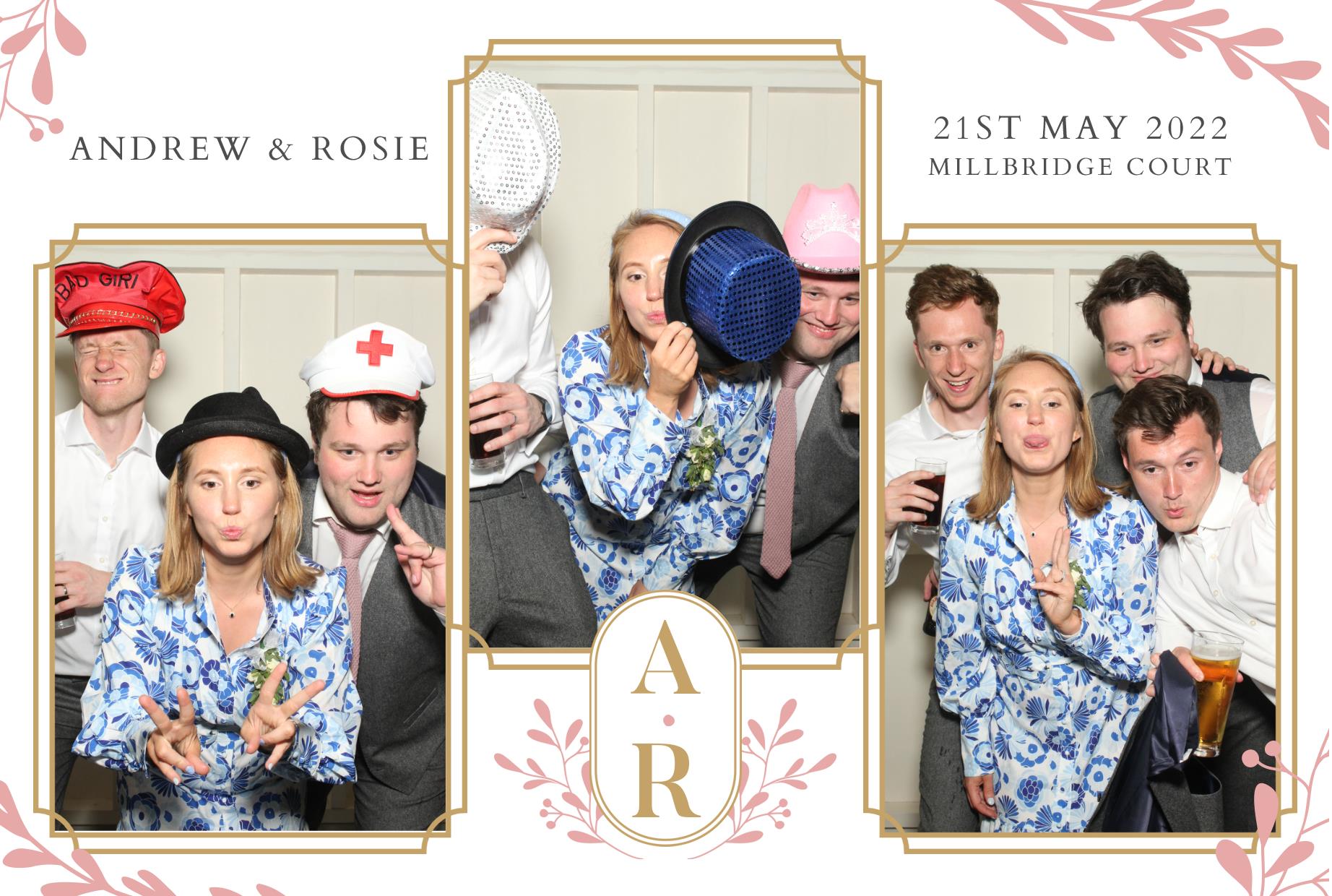 Andrew and Rosie's Wedding  | View more photos from the event at gallery.myphotoboothexperience.co.uk/u/MyPhotoBoothExperienceLtd/Andrew-and-Rosies-Wedding