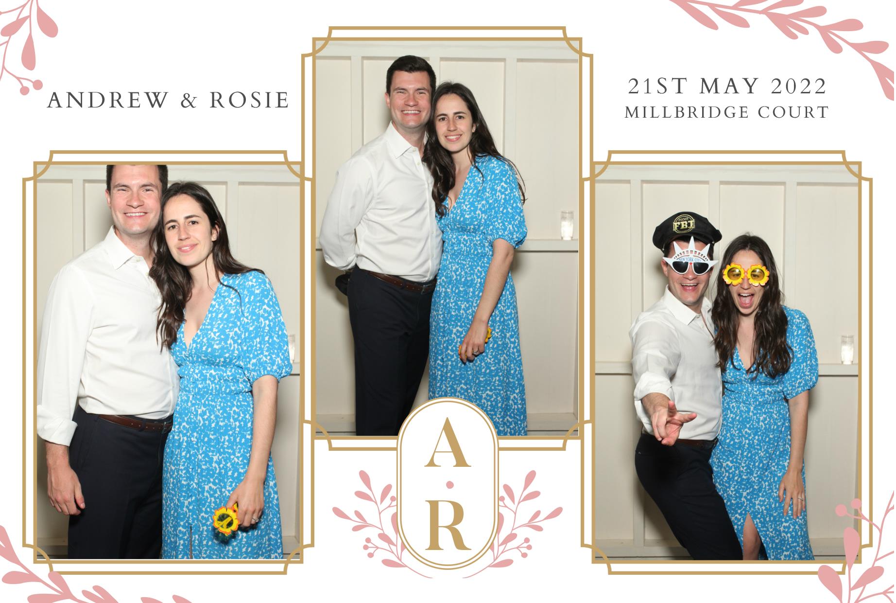 Andrew and Rosie's Wedding  | View more photos from the event at gallery.myphotoboothexperience.co.uk/u/MyPhotoBoothExperienceLtd/Andrew-and-Rosies-Wedding