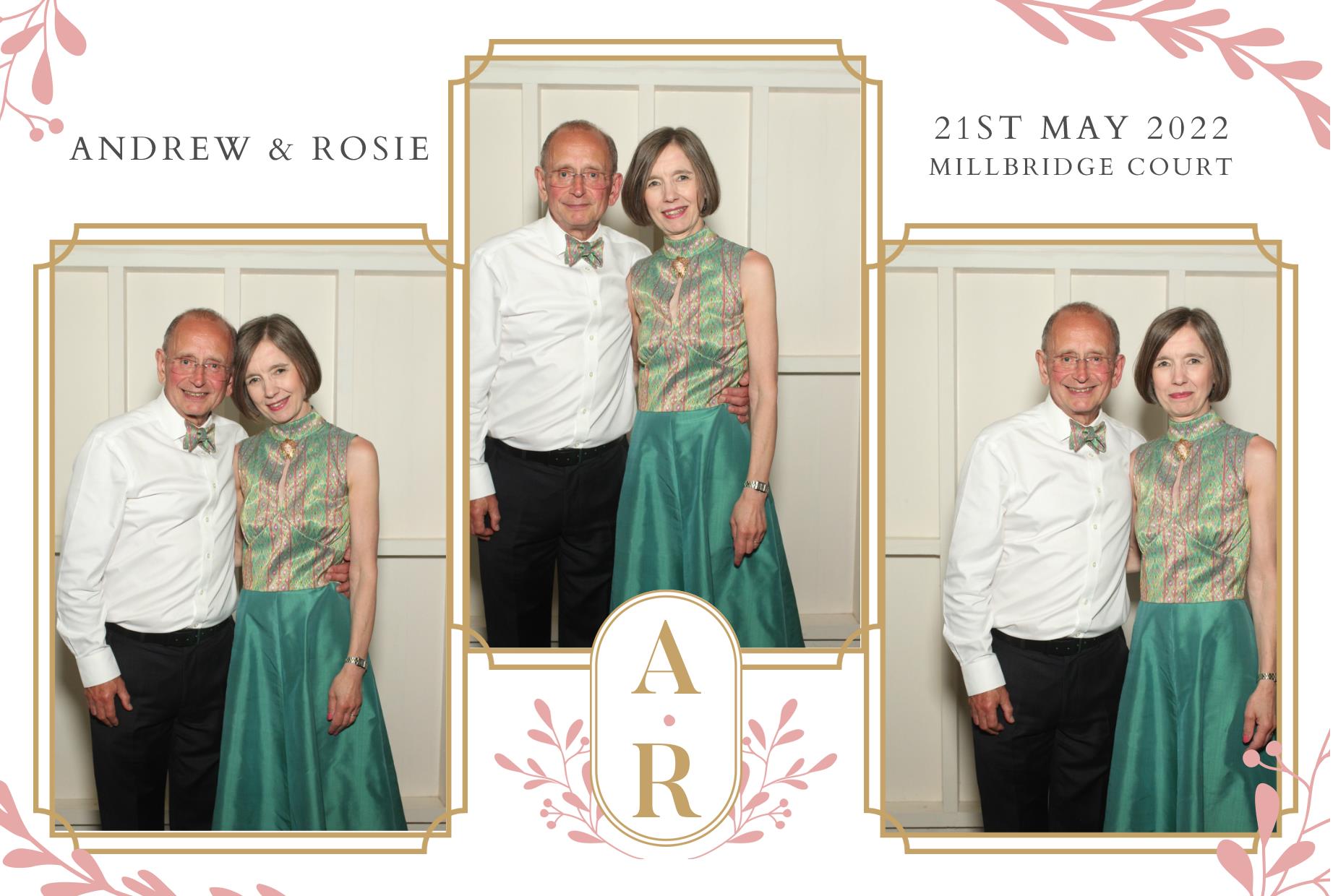Andrew and Rosie's Wedding  | View more photos from the event at gallery.myphotoboothexperience.co.uk/u/MyPhotoBoothExperienceLtd/Andrew-and-Rosies-Wedding