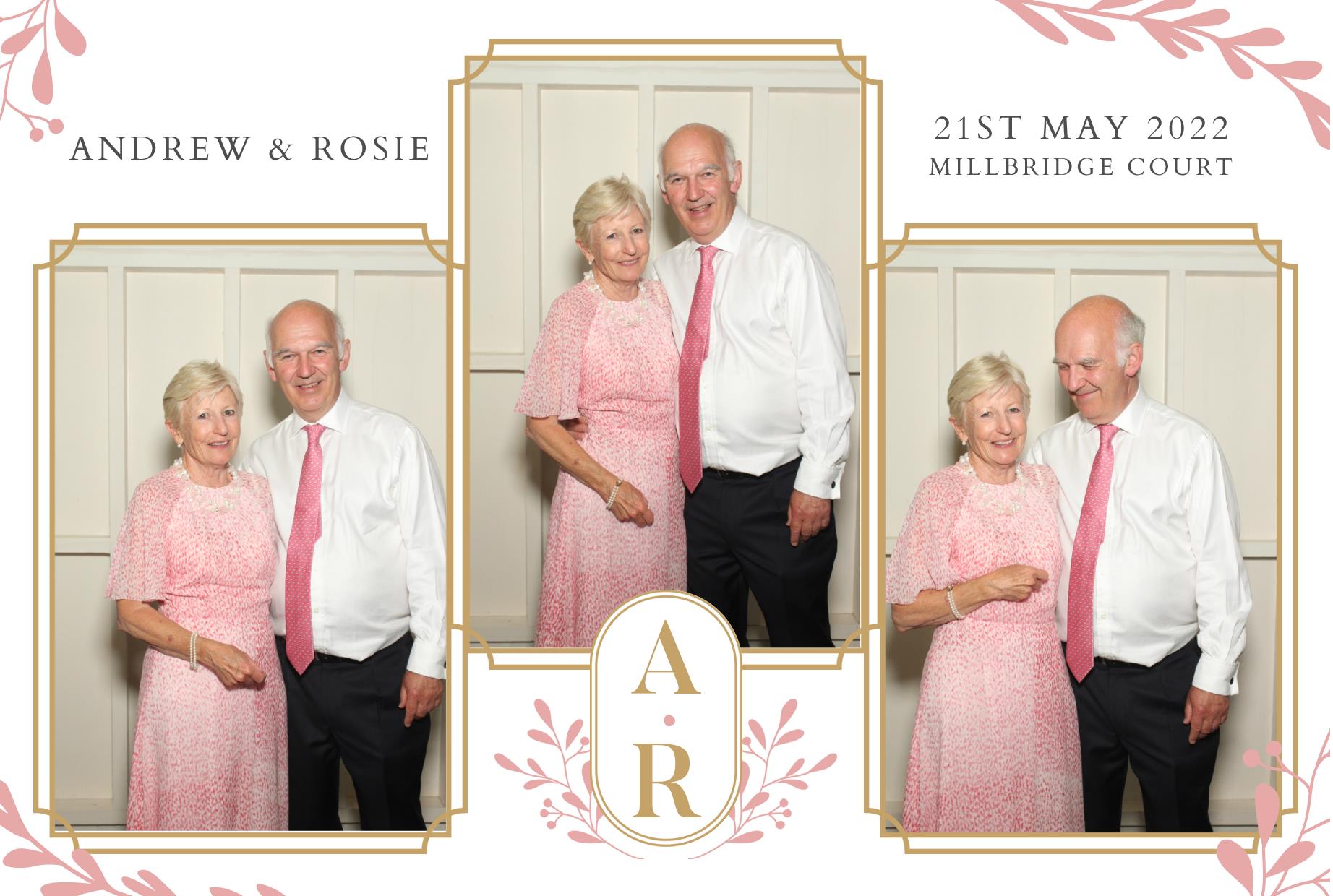 Andrew and Rosie's Wedding  | View more photos from the event at gallery.myphotoboothexperience.co.uk/u/MyPhotoBoothExperienceLtd/Andrew-and-Rosies-Wedding