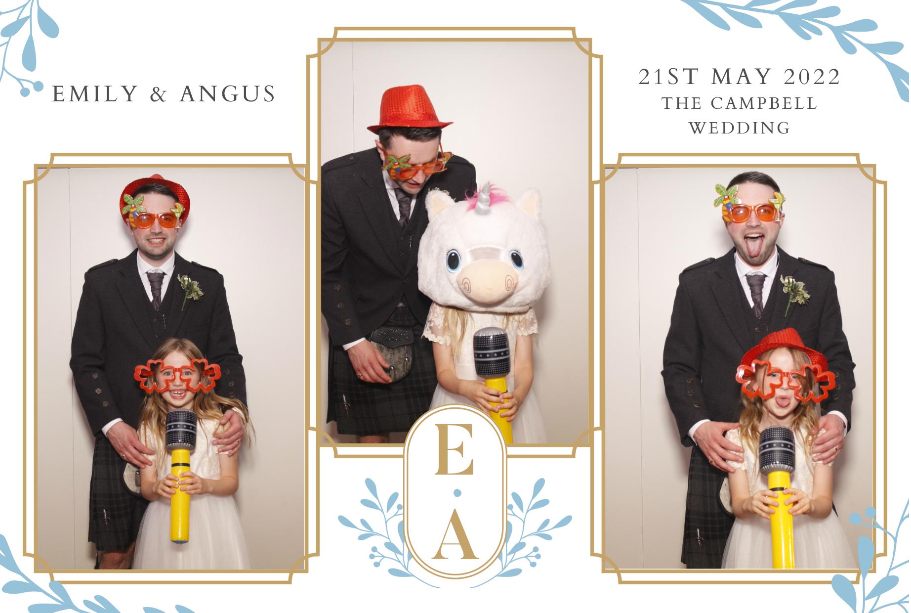 Angus and Emily's  Wedding  | View more photos from the event at gallery.myphotoboothexperience.co.uk/u/MyPhotoBoothExperienceLtd/Angus-and-Emilys-Wedding
