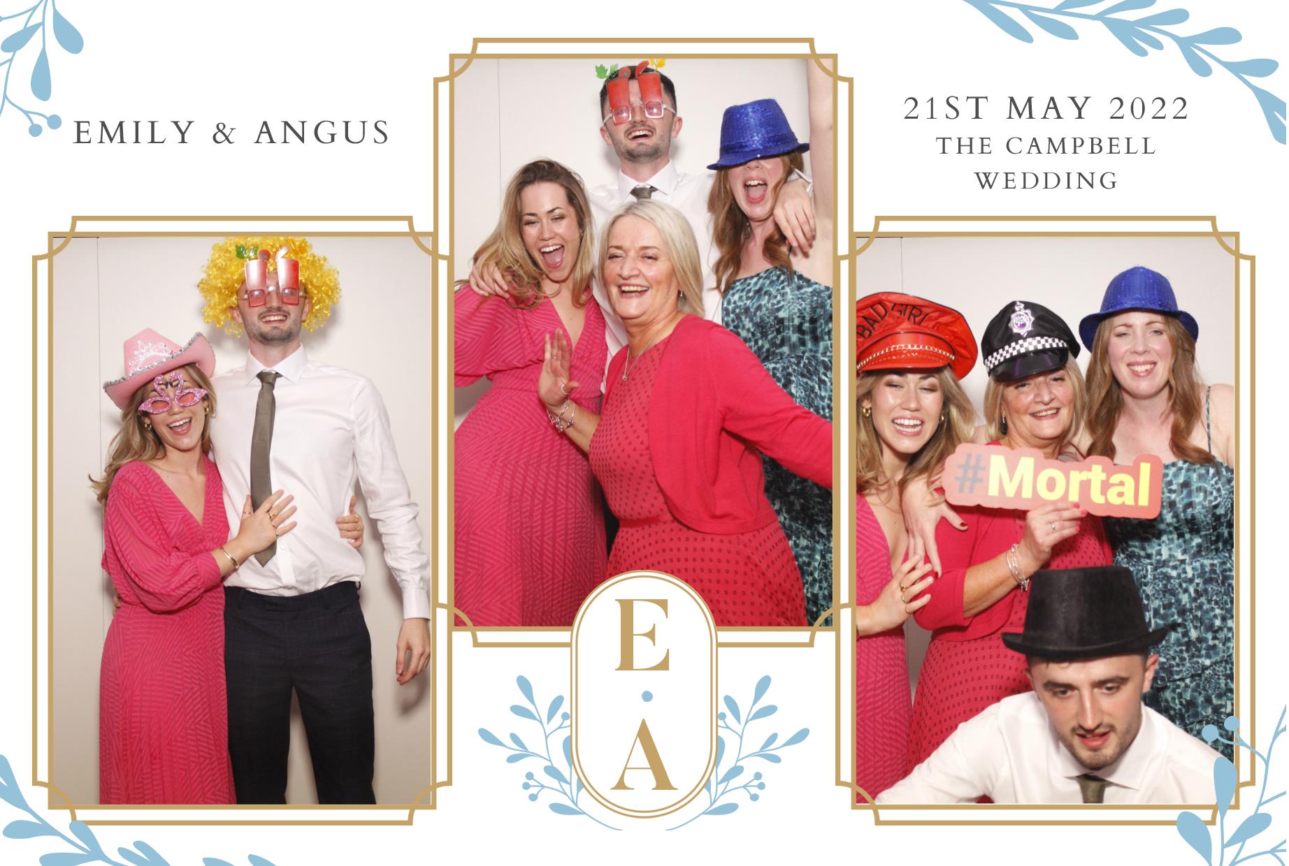 Angus and Emily's  Wedding  | View more photos from the event at gallery.myphotoboothexperience.co.uk/u/MyPhotoBoothExperienceLtd/Angus-and-Emilys-Wedding