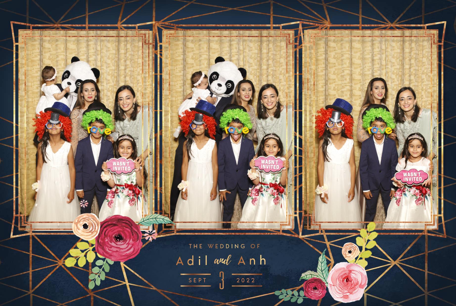 Anh & Adil's Wedding  | View more photos from the event at gallery.myphotoboothexperience.co.uk/u/MyPhotoBoothExperienceLtd/Anh-Adils-Wedding