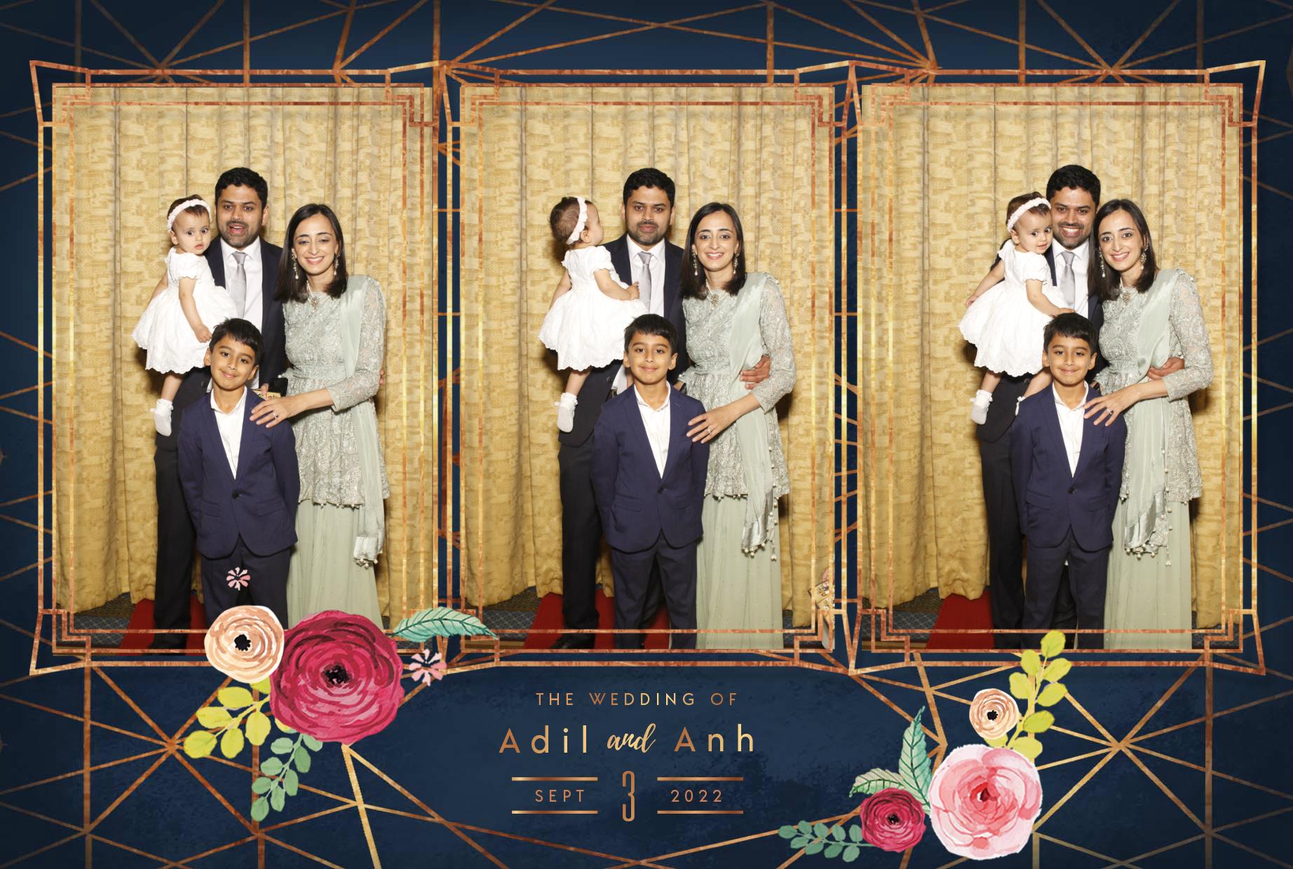 Anh & Adil's Wedding  | View more photos from the event at gallery.myphotoboothexperience.co.uk/u/MyPhotoBoothExperienceLtd/Anh-Adils-Wedding