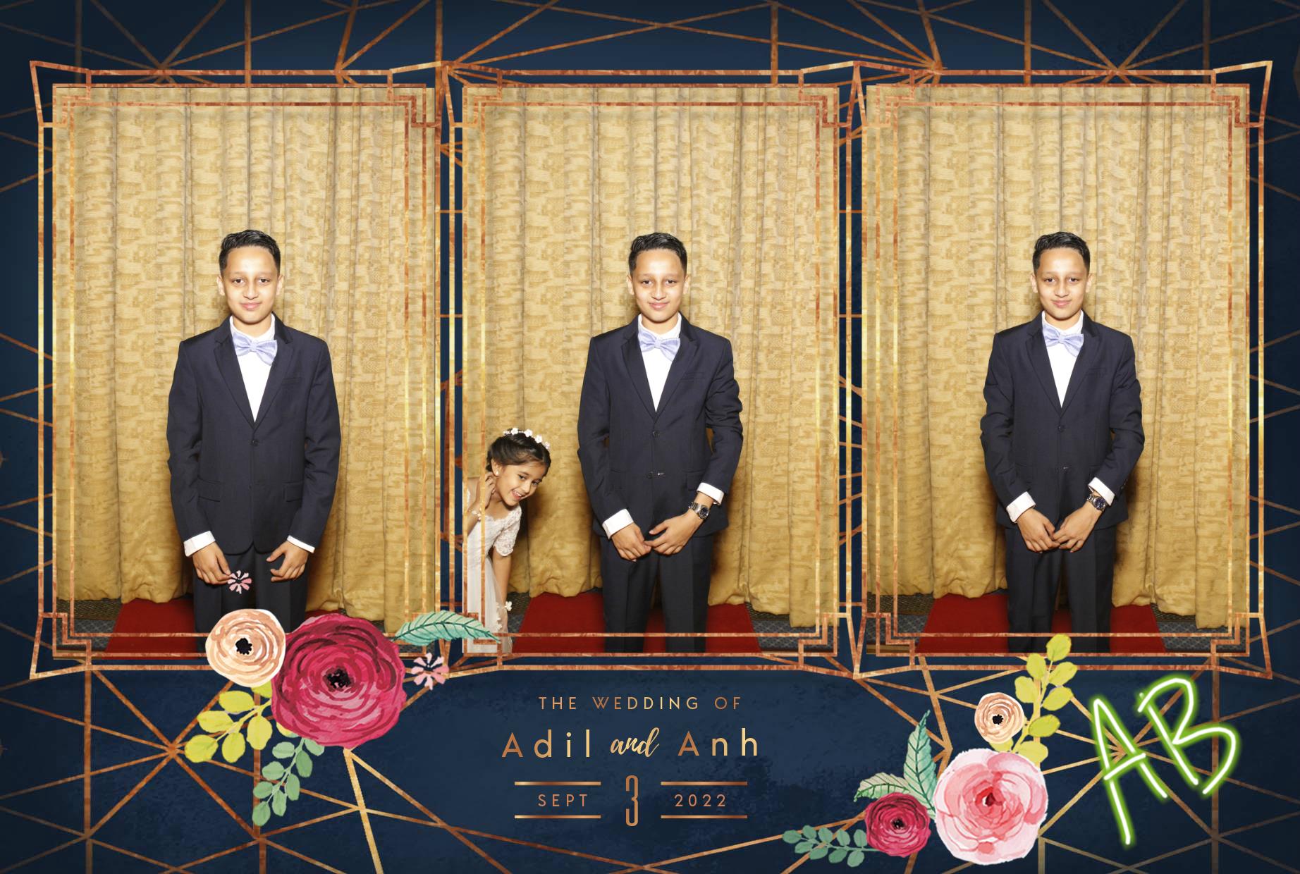 Anh & Adil's Wedding  | View more photos from the event at gallery.myphotoboothexperience.co.uk/u/MyPhotoBoothExperienceLtd/Anh-Adils-Wedding