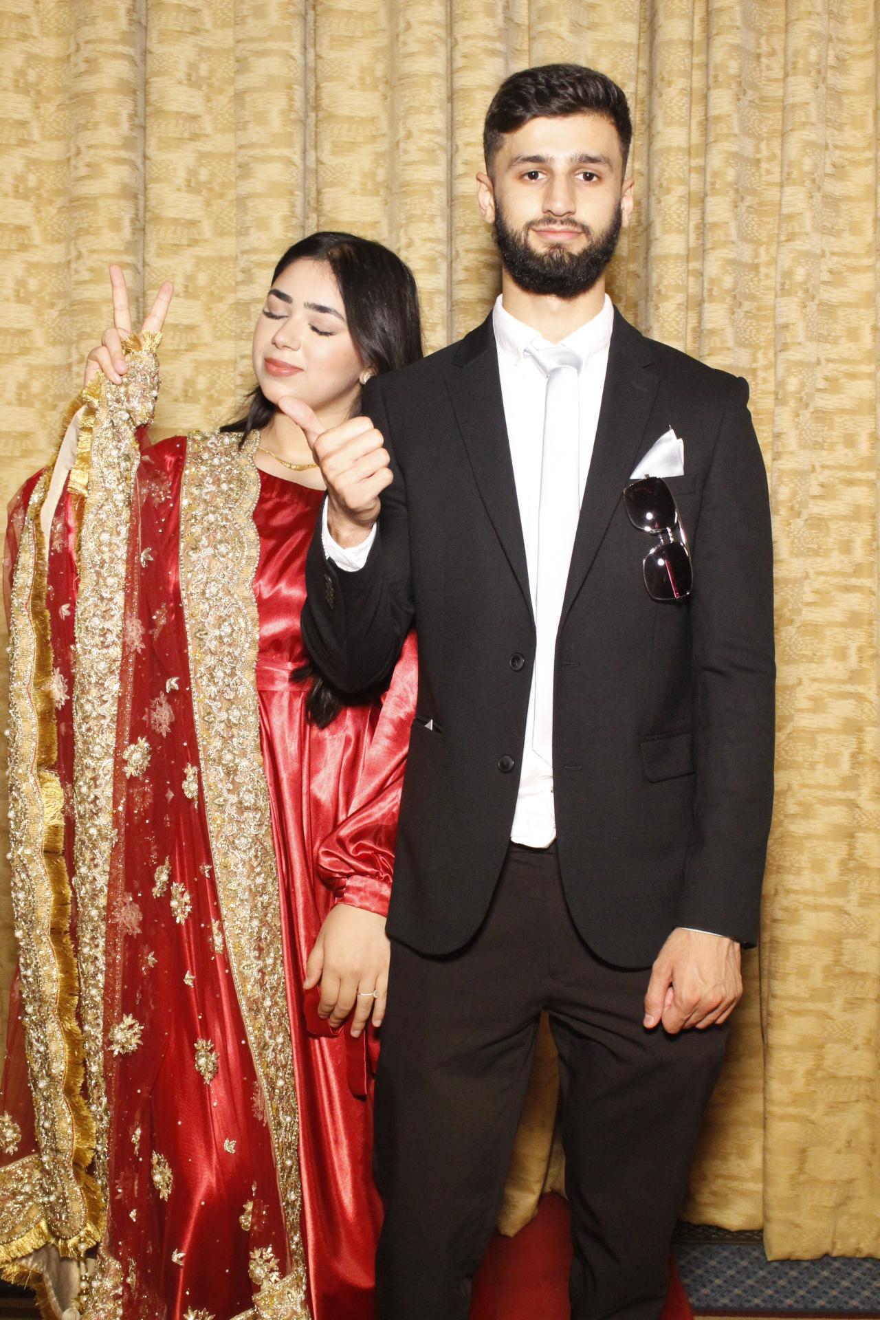Anh & Adil's Wedding  | View more photos from the event at gallery.myphotoboothexperience.co.uk/u/MyPhotoBoothExperienceLtd/Anh-Adils-Wedding