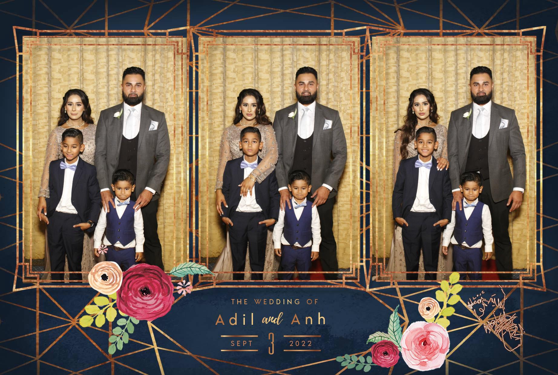 Anh & Adil's Wedding  | View more photos from the event at gallery.myphotoboothexperience.co.uk/u/MyPhotoBoothExperienceLtd/Anh-Adils-Wedding