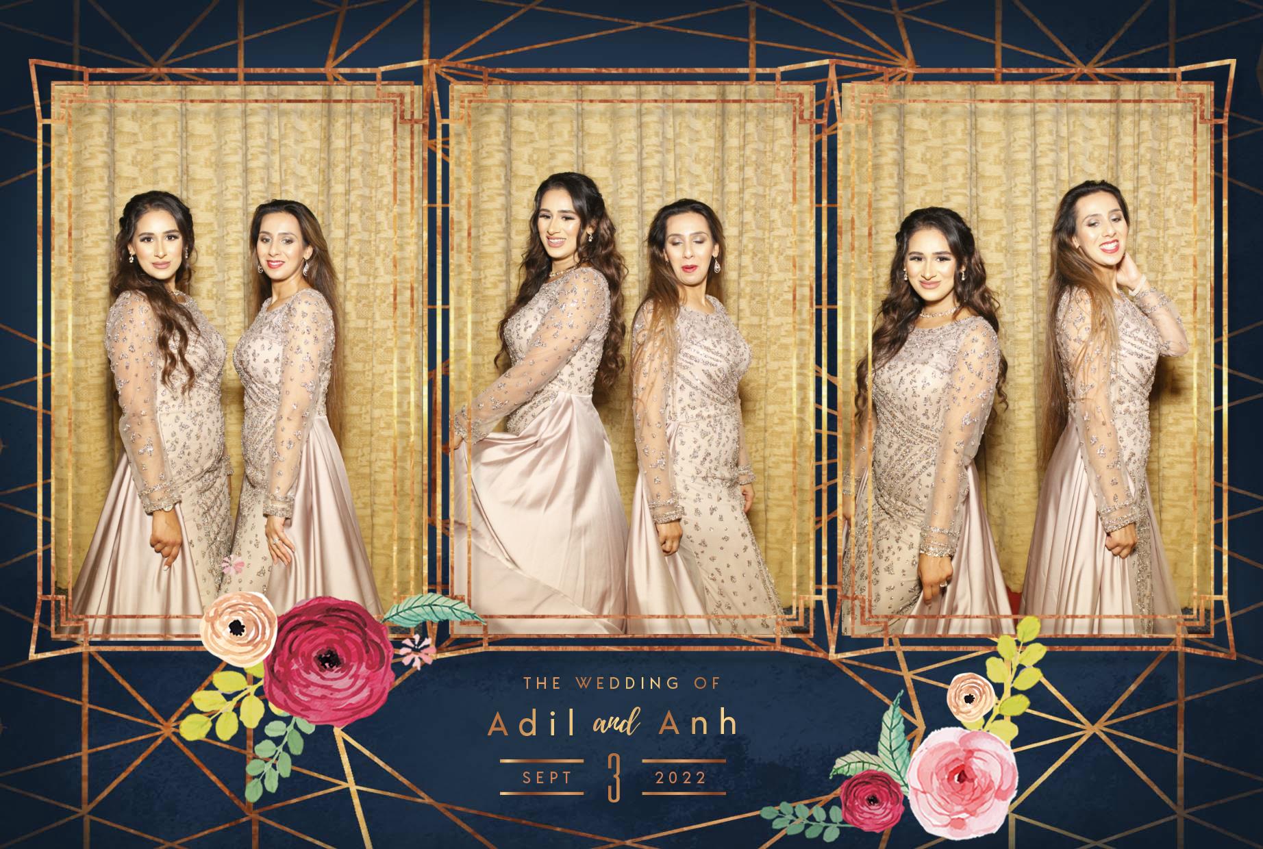 Anh & Adil's Wedding  | View more photos from the event at gallery.myphotoboothexperience.co.uk/u/MyPhotoBoothExperienceLtd/Anh-Adils-Wedding