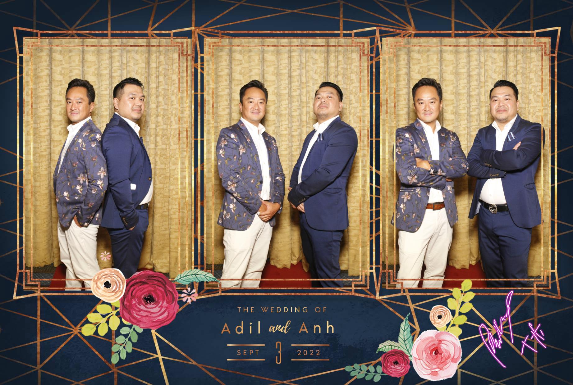 Anh & Adil's Wedding  | View more photos from the event at gallery.myphotoboothexperience.co.uk/u/MyPhotoBoothExperienceLtd/Anh-Adils-Wedding