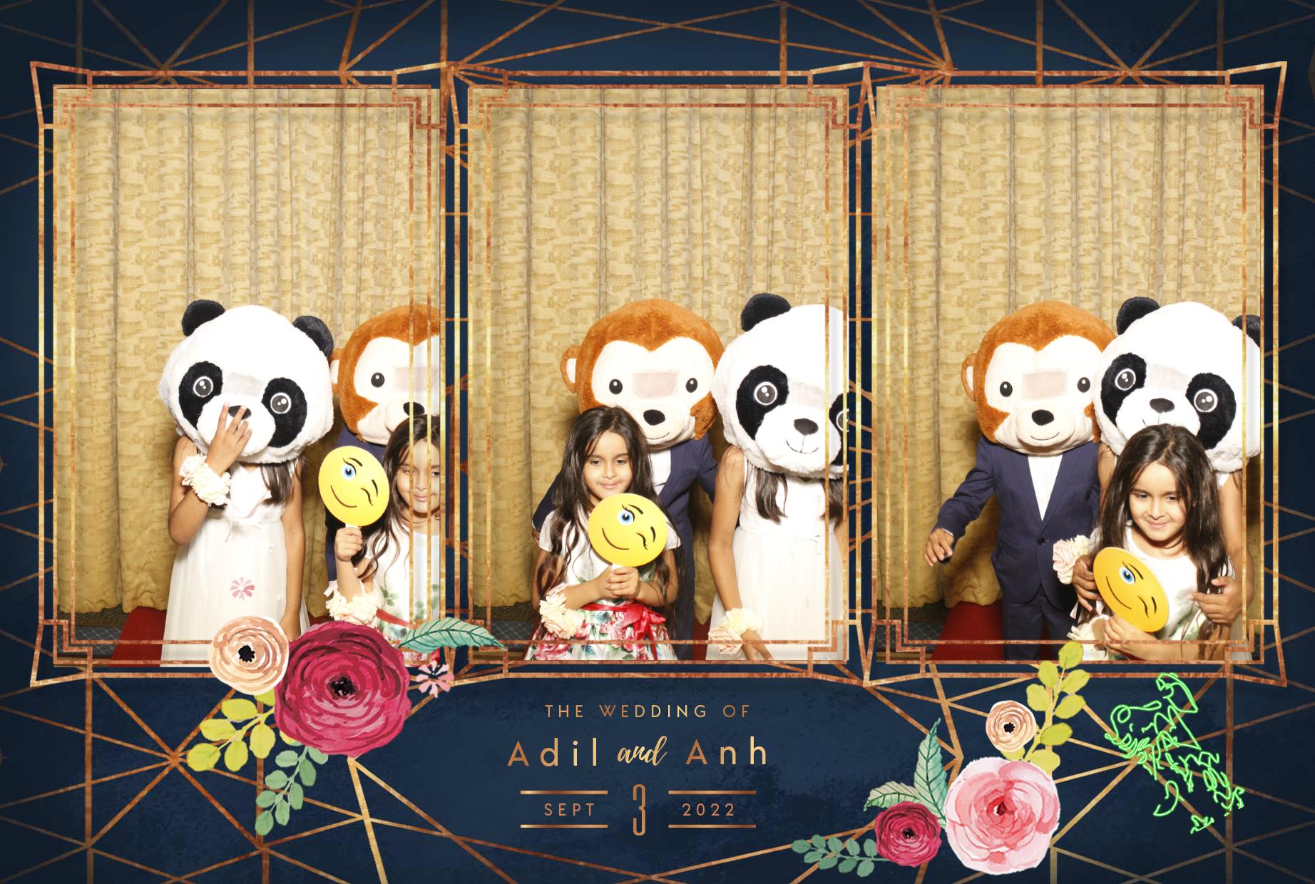 Anh & Adil's Wedding  | View more photos from the event at gallery.myphotoboothexperience.co.uk/u/MyPhotoBoothExperienceLtd/Anh-Adils-Wedding