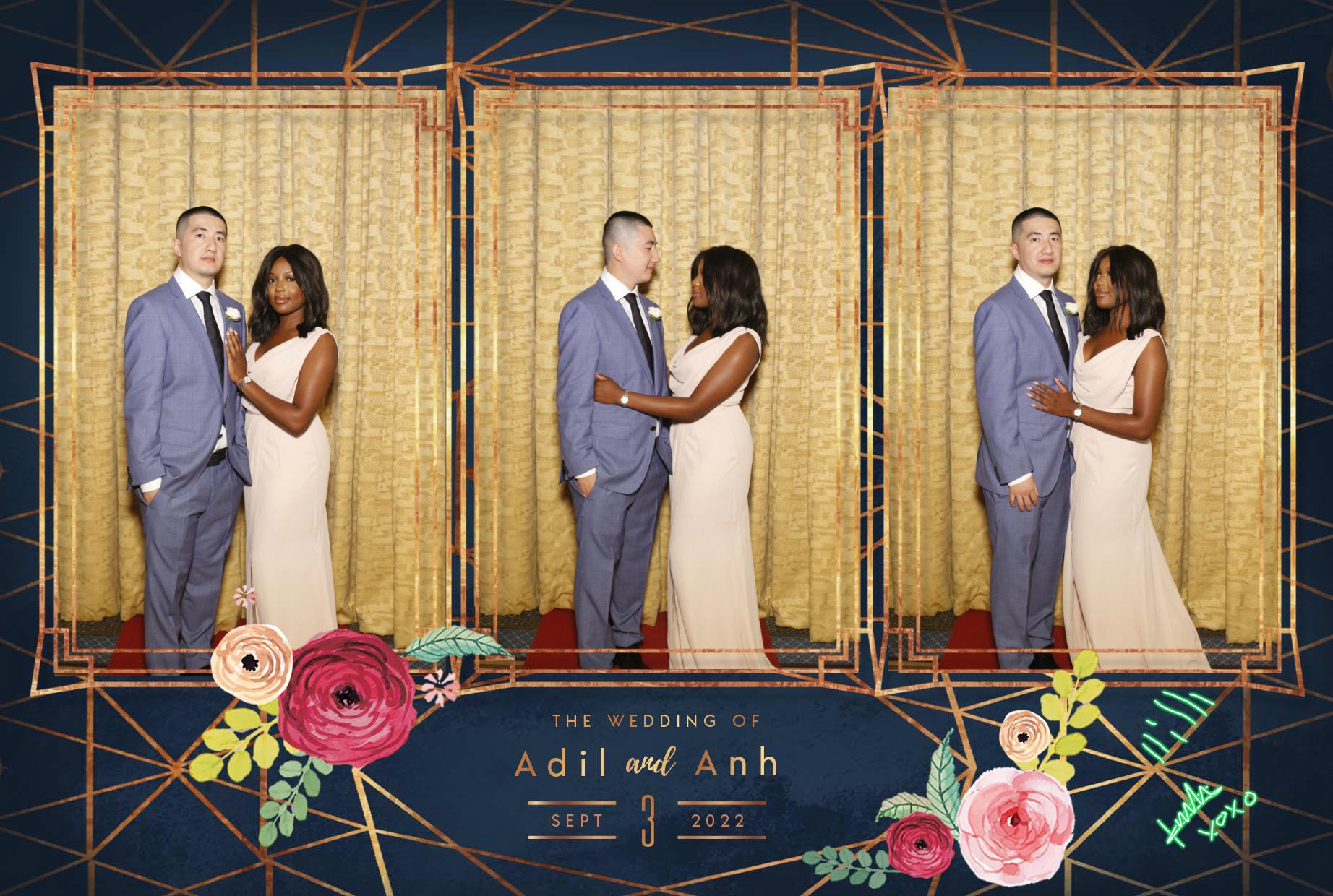 Anh & Adil's Wedding  | View more photos from the event at gallery.myphotoboothexperience.co.uk/u/MyPhotoBoothExperienceLtd/Anh-Adils-Wedding
