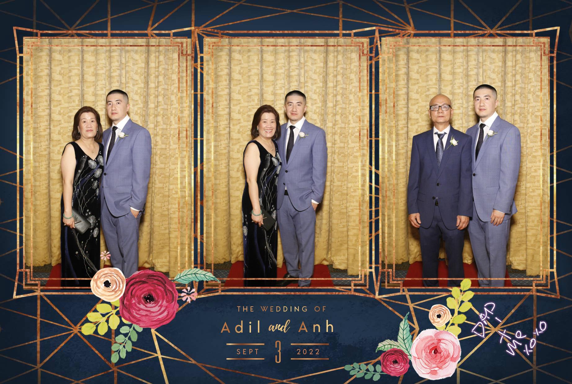 Anh & Adil's Wedding  | View more photos from the event at gallery.myphotoboothexperience.co.uk/u/MyPhotoBoothExperienceLtd/Anh-Adils-Wedding