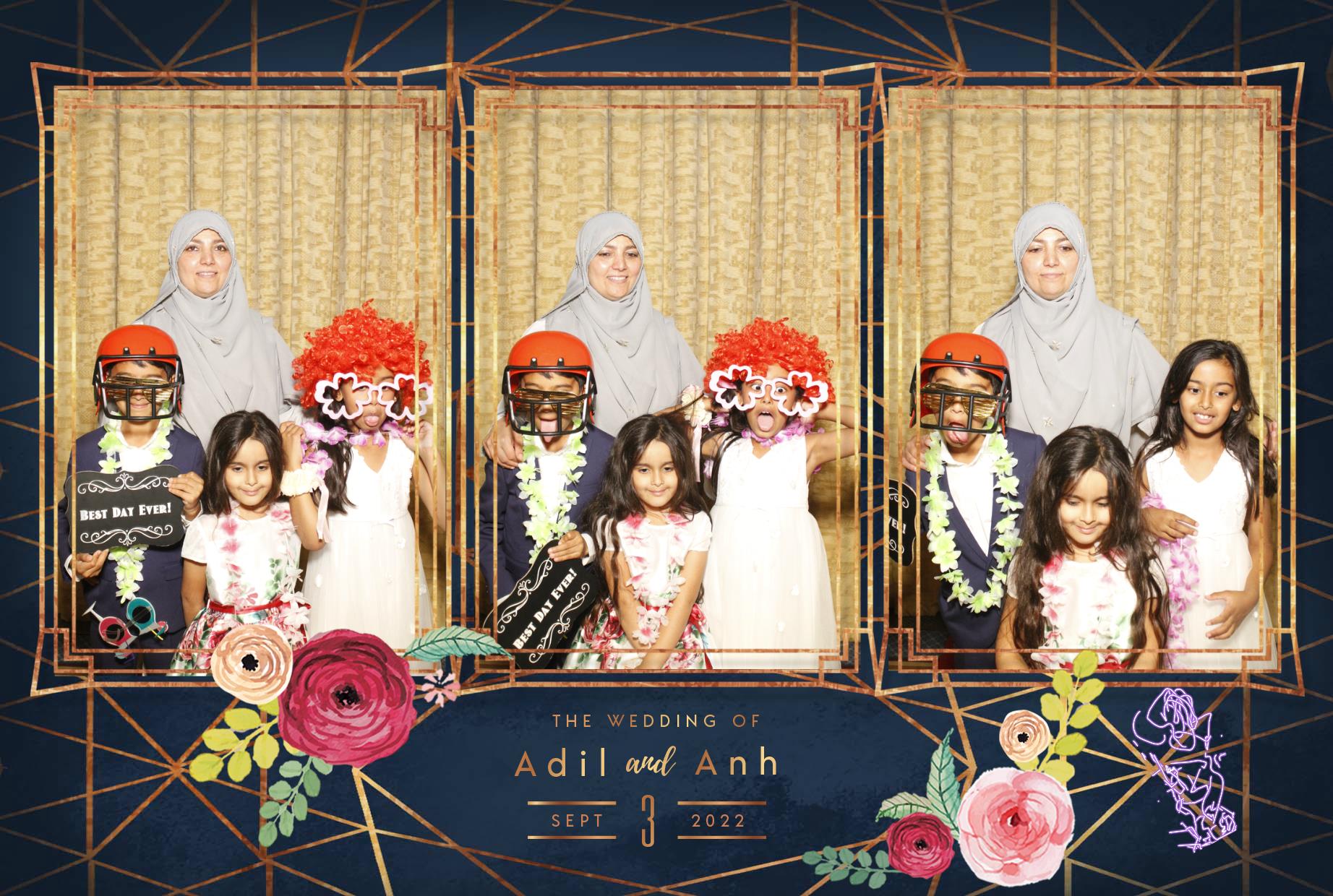 Anh & Adil's Wedding  | View more photos from the event at gallery.myphotoboothexperience.co.uk/u/MyPhotoBoothExperienceLtd/Anh-Adils-Wedding