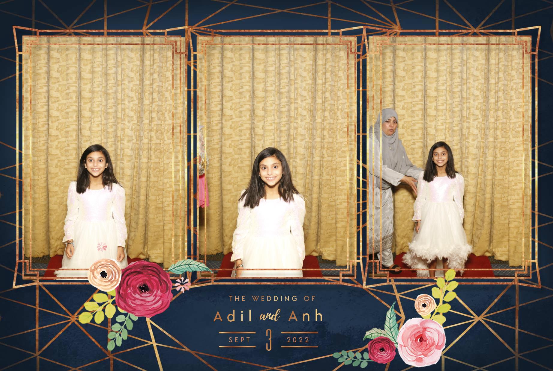 Anh & Adil's Wedding  | View more photos from the event at gallery.myphotoboothexperience.co.uk/u/MyPhotoBoothExperienceLtd/Anh-Adils-Wedding