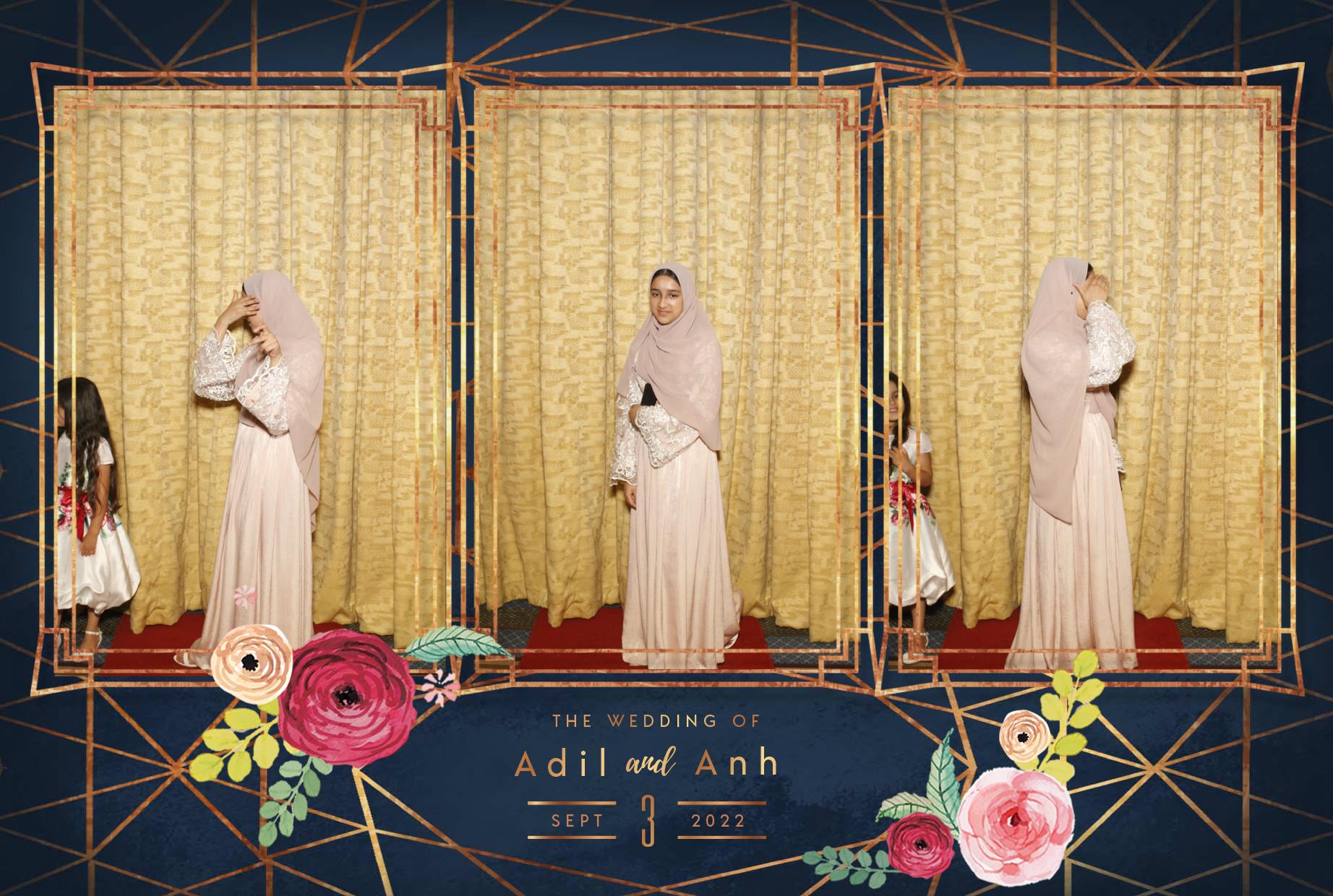 Anh & Adil's Wedding  | View more photos from the event at gallery.myphotoboothexperience.co.uk/u/MyPhotoBoothExperienceLtd/Anh-Adils-Wedding
