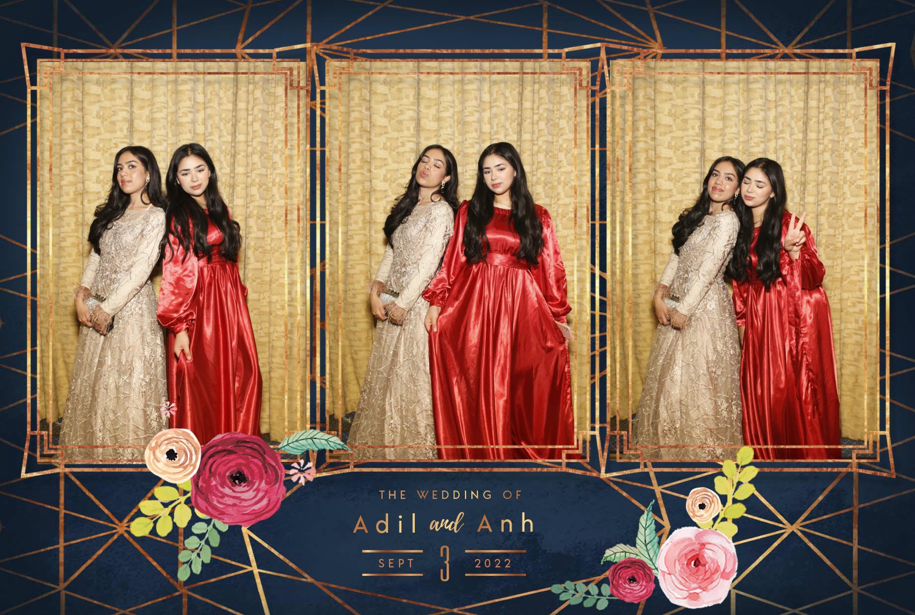 Anh & Adil's Wedding  | View more photos from the event at gallery.myphotoboothexperience.co.uk/u/MyPhotoBoothExperienceLtd/Anh-Adils-Wedding