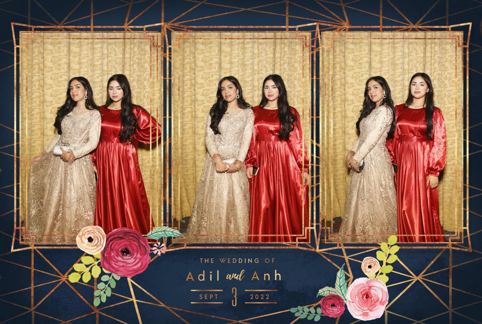 Anh & Adil's Wedding  | View more photos from the event at gallery.myphotoboothexperience.co.uk/u/MyPhotoBoothExperienceLtd/Anh-Adils-Wedding