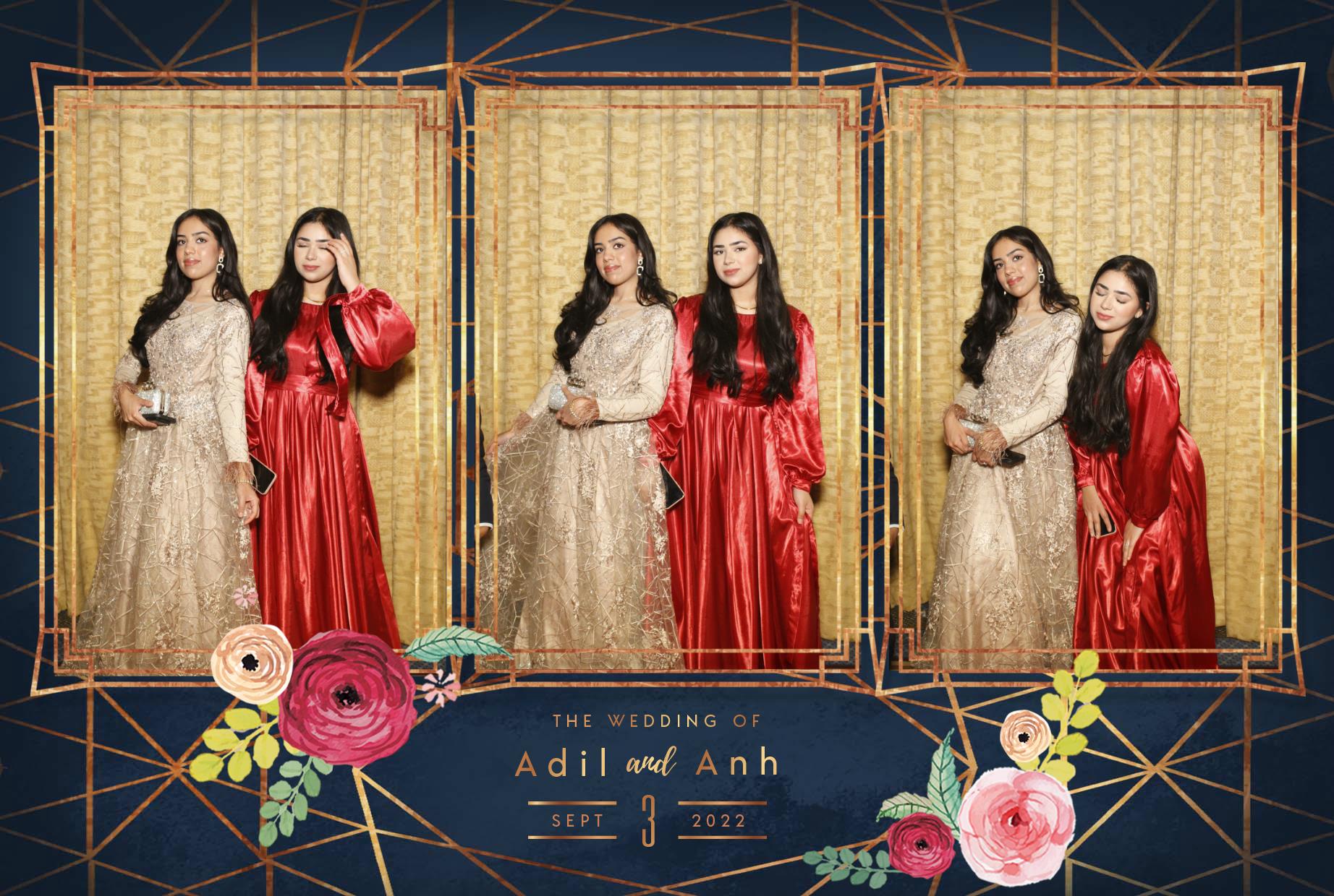 Anh & Adil's Wedding  | View more photos from the event at gallery.myphotoboothexperience.co.uk/u/MyPhotoBoothExperienceLtd/Anh-Adils-Wedding