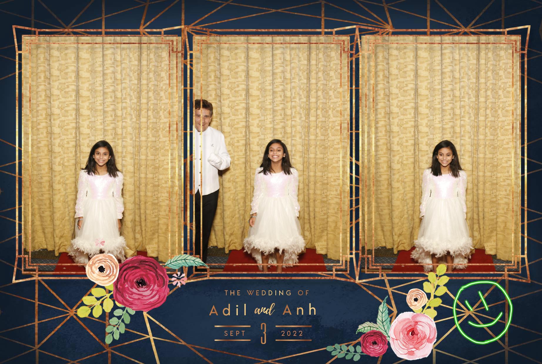 Anh & Adil's Wedding  | View more photos from the event at gallery.myphotoboothexperience.co.uk/u/MyPhotoBoothExperienceLtd/Anh-Adils-Wedding